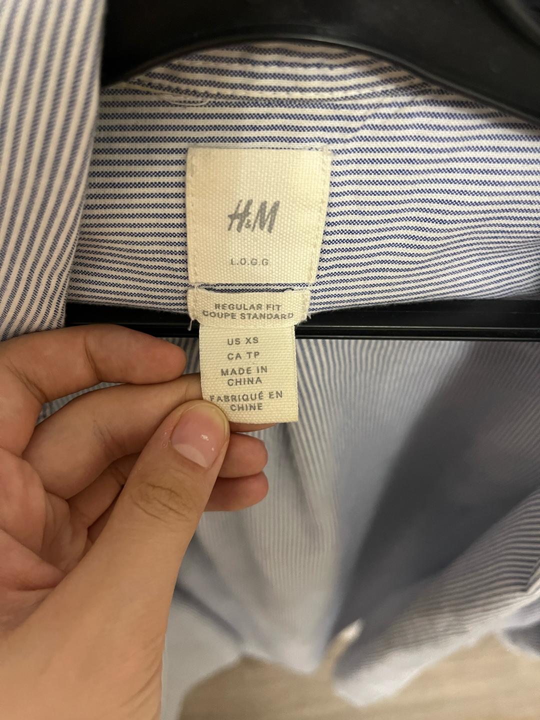 H&M Продам голубую рубашку — фото 2