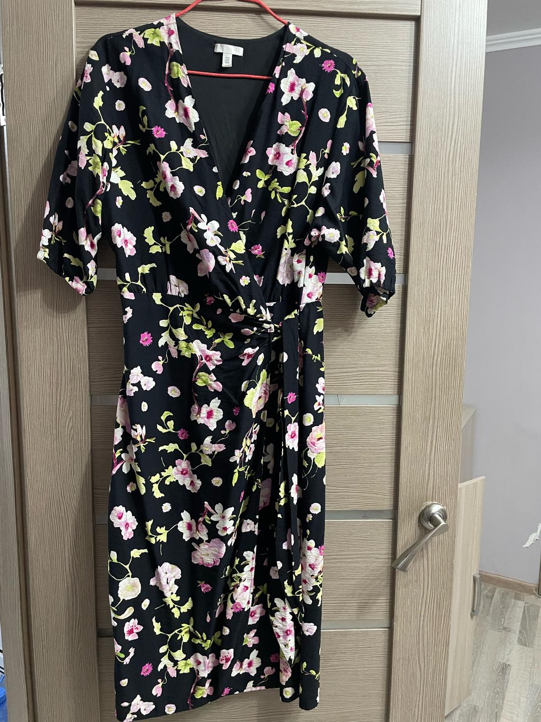 H&M Платье H&M на запах — фото 2