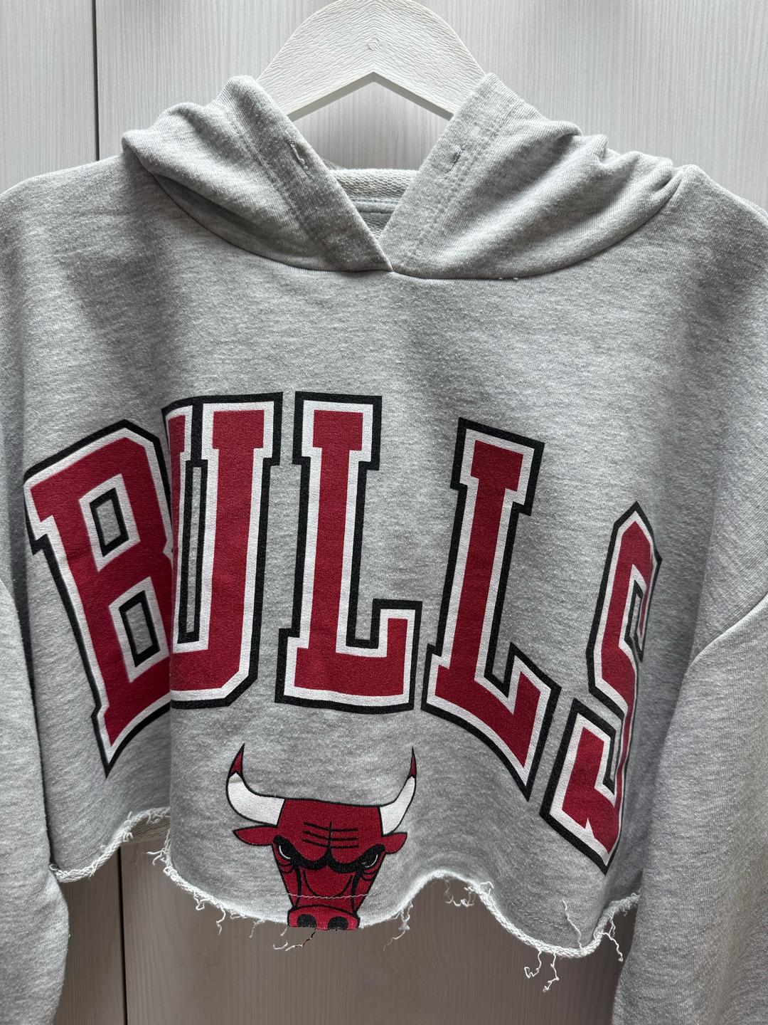 DeFacto Худи NBA Chicago Bulls укороченное — фото 2