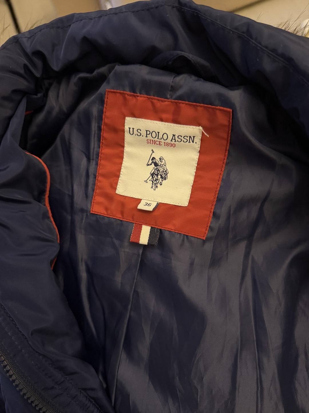 U.S. Polo Assn. Куртка женская U.S. POLO Assn. синяя 36 EU — фото 2