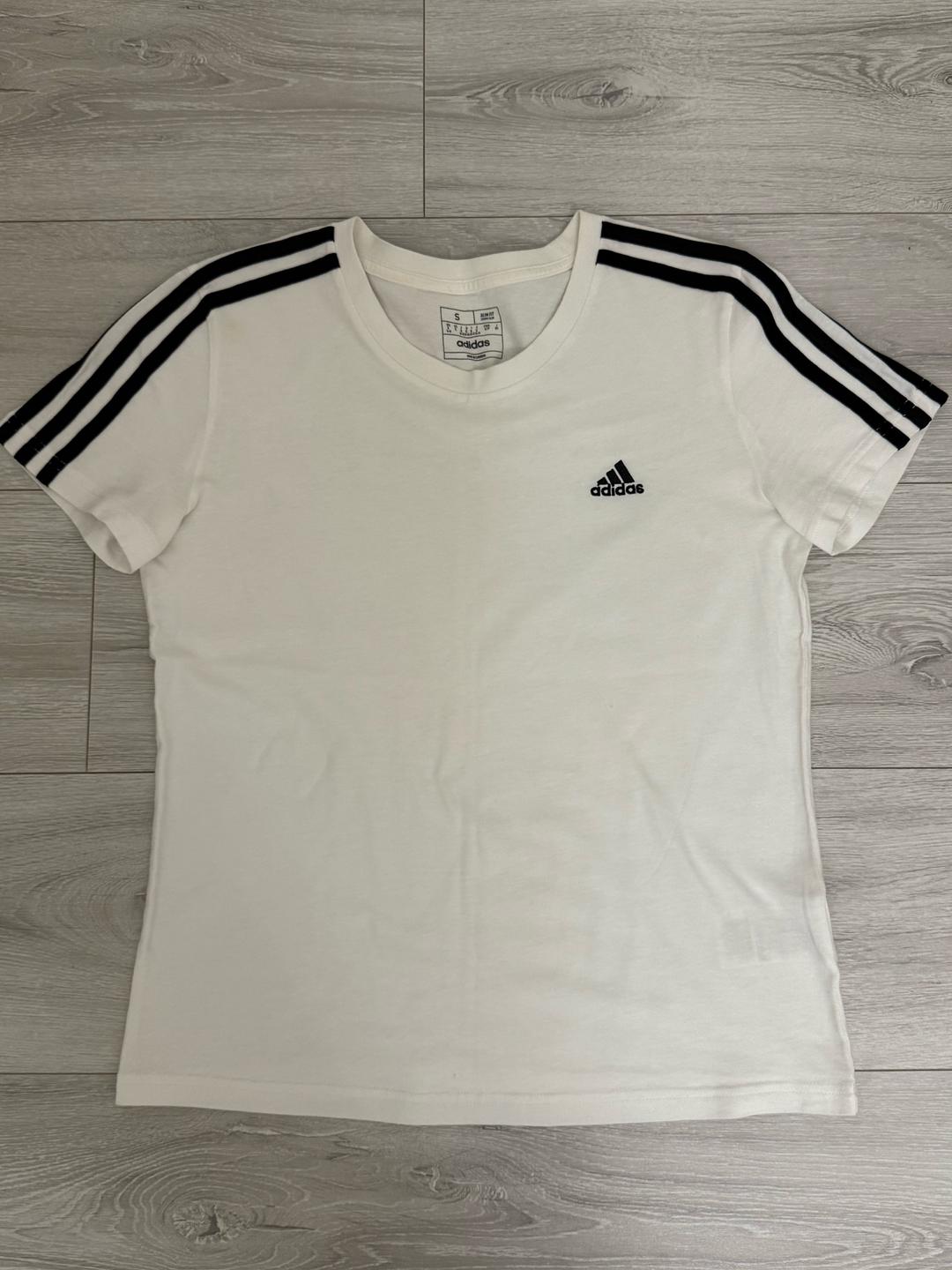 Adidas Футболка Адидас белая — фото 2