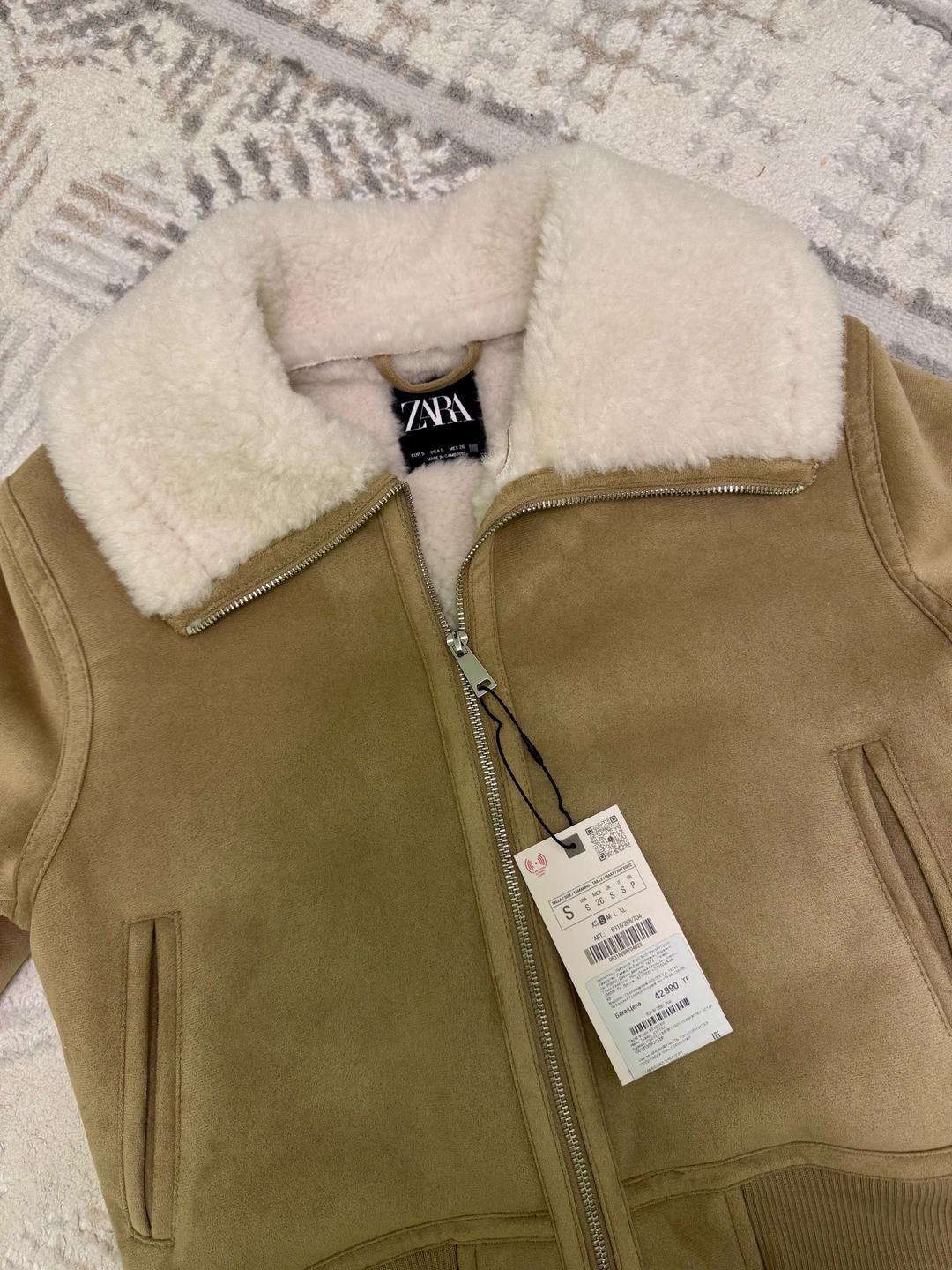 Zara Куртка-дубленка новая — фото 2