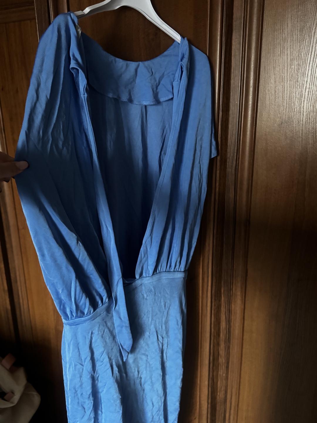 H&M Платье голубое — фото 2