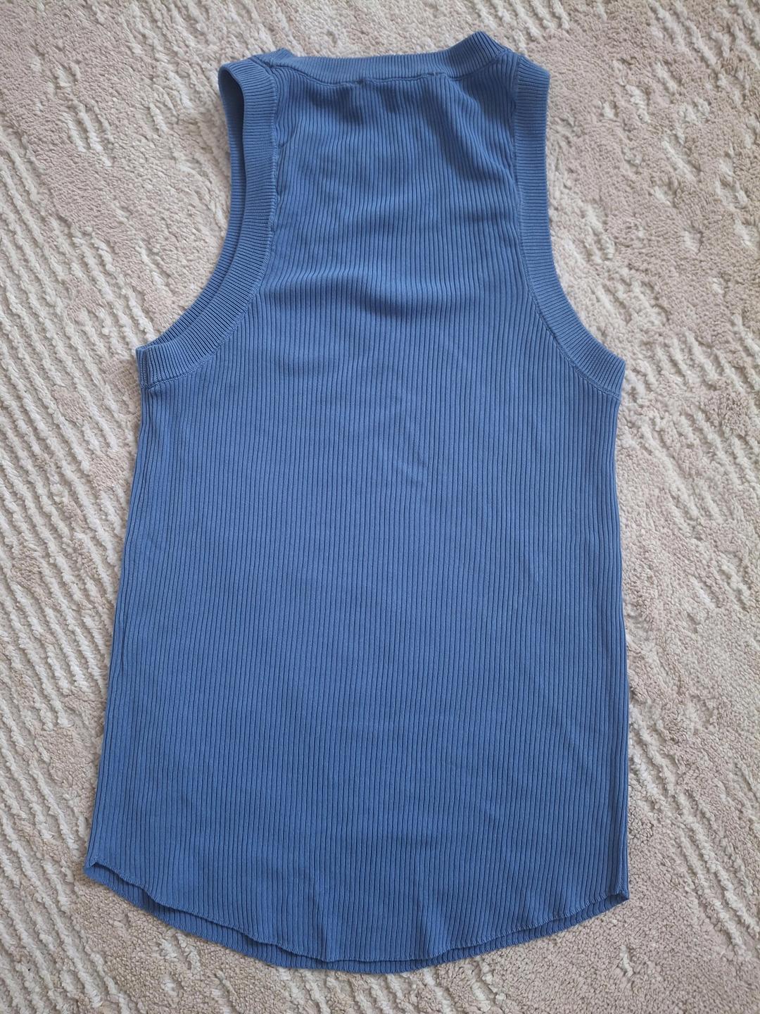Zara Синяя майка Zara — фото 2