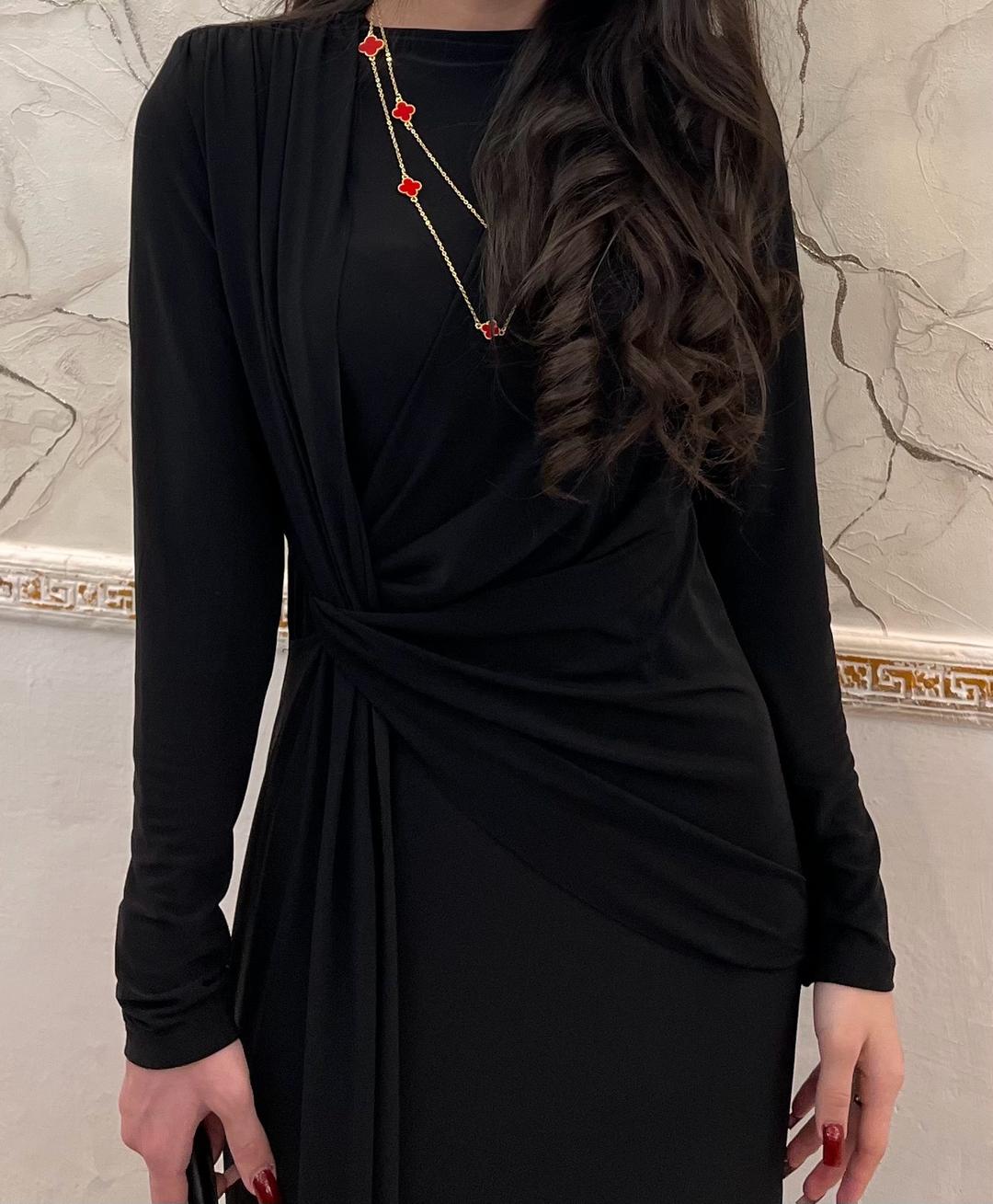 ELSUSA moda Черное платье — фото 2