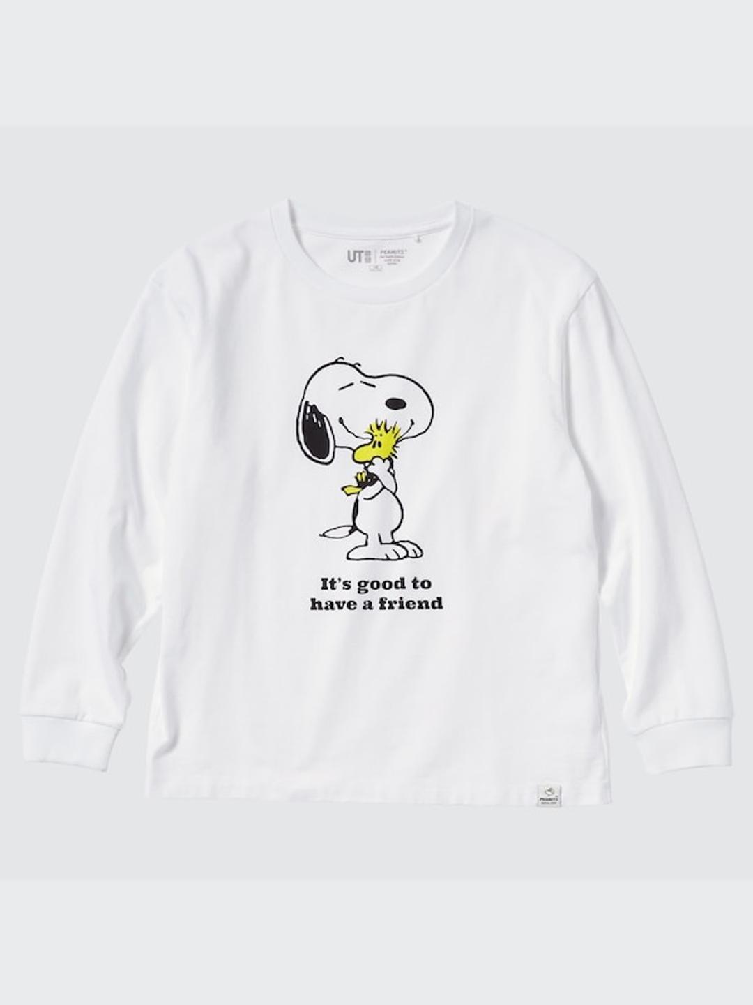 Uniqlo Uniqlo лонгслив с принтом Snoopy — фото 2