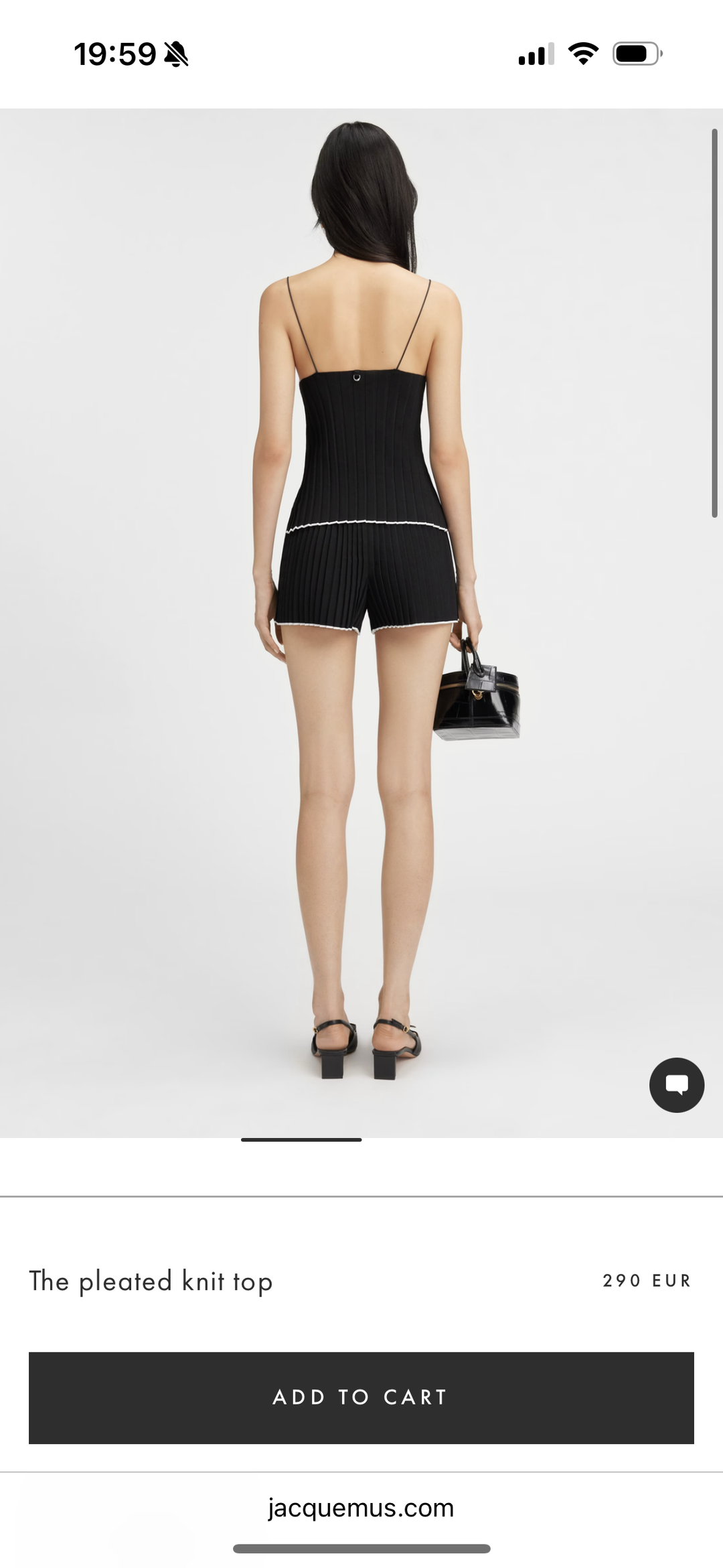Jacquemus Jacquemus топ и шорты  — фото 2