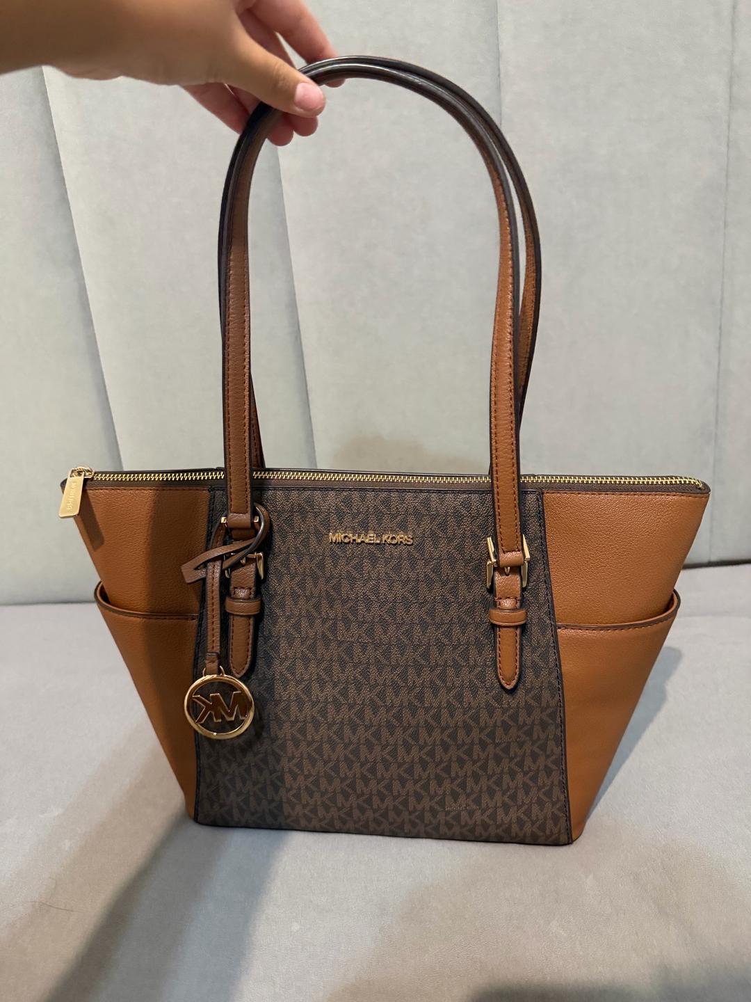 Michael Kors Сумка  Michael Kors Charlotte Large Top Zip Tote оригинал — фото 2