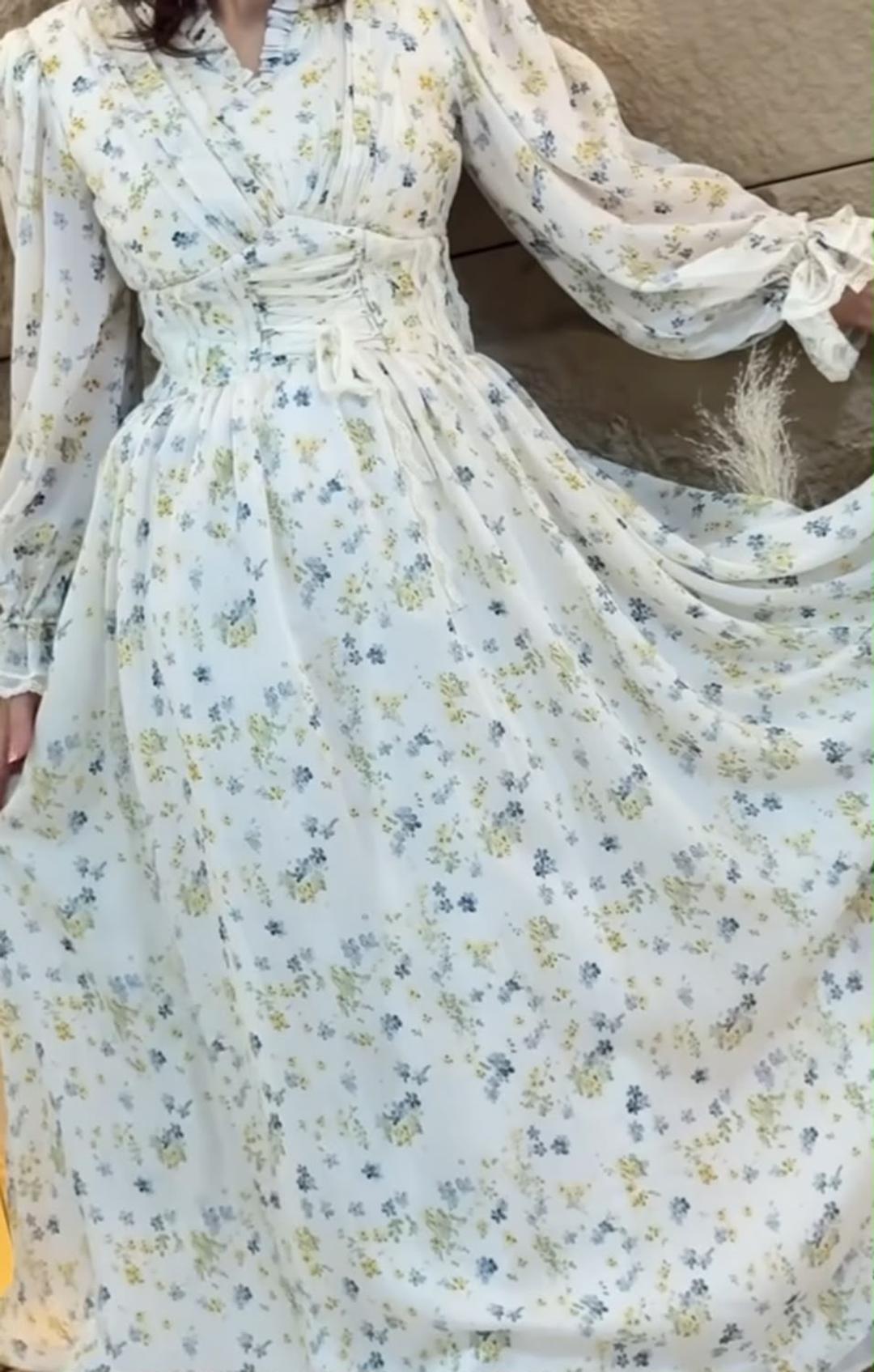 La Perla Платье макси с цветочным принтом и корсетом — фото 2