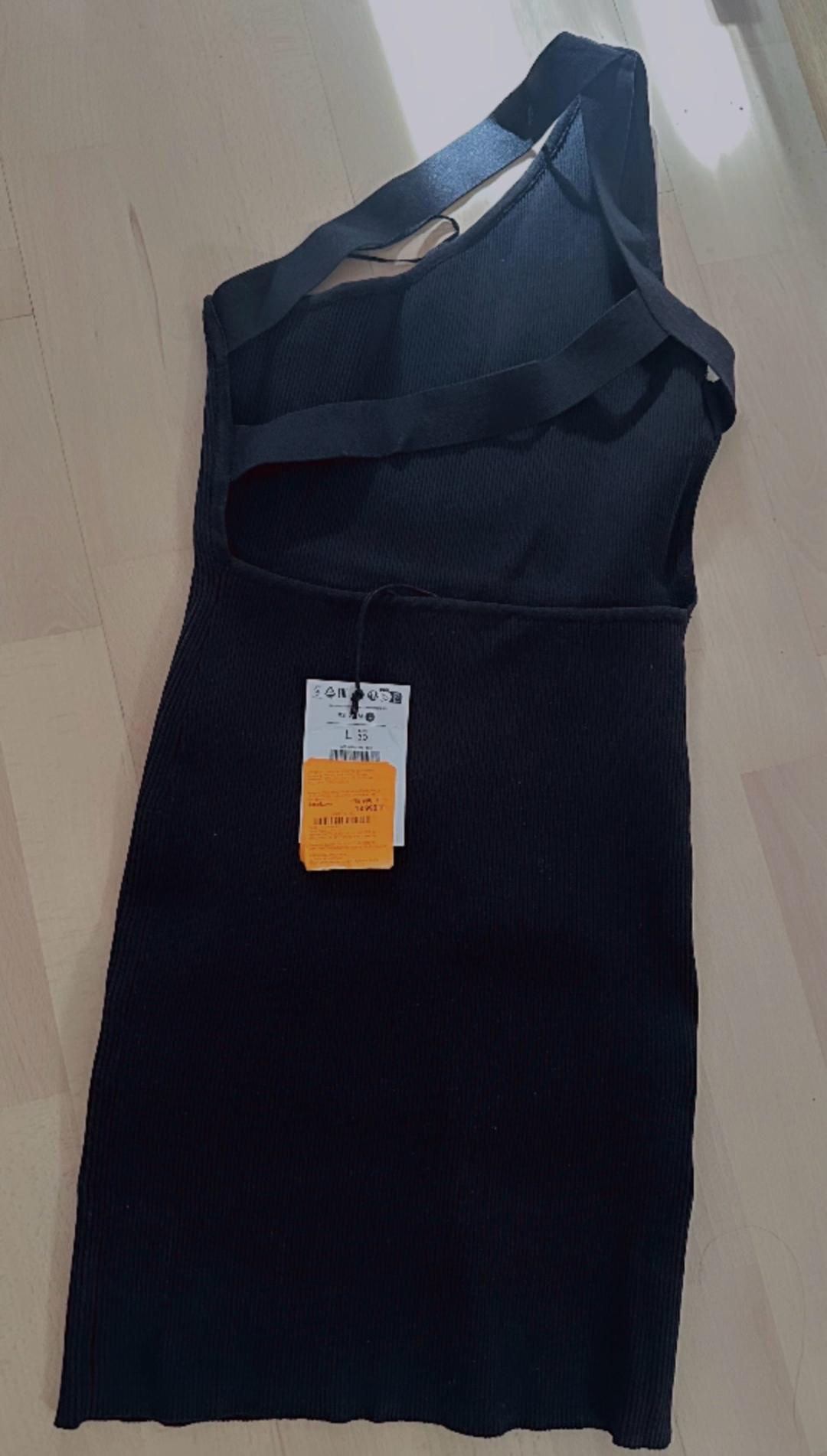 Bershka Черное платье Bershka — фото 2