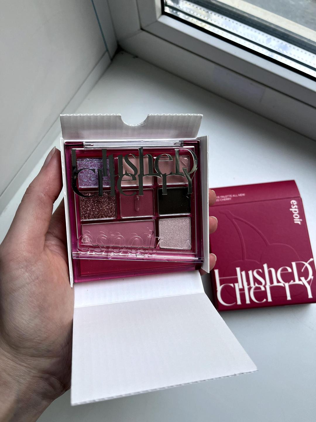 espoir Espoir Hushed Cherry real eye palette all new — фото 2