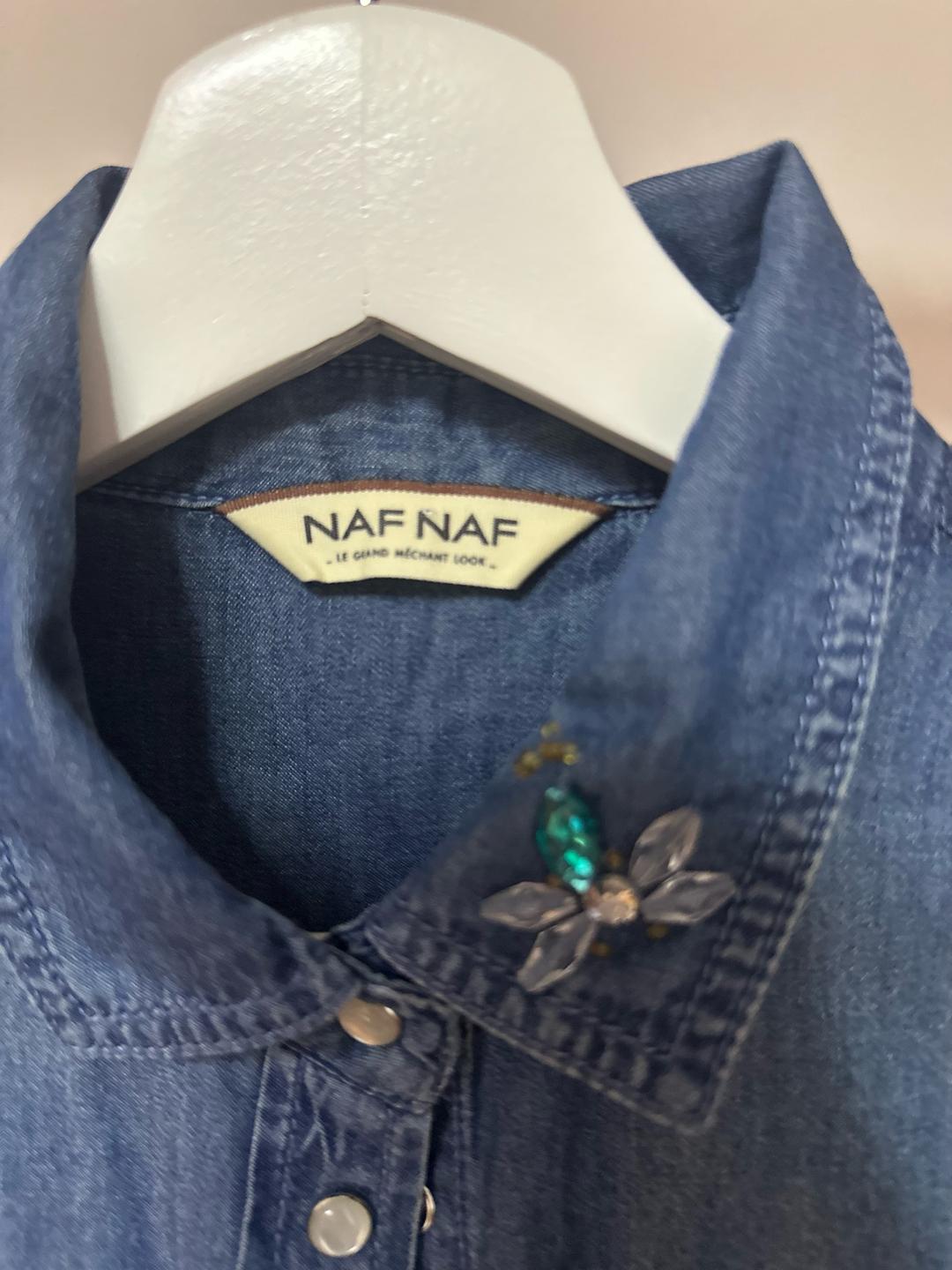 Naf Naf Рубашка NAF NAF с декором — фото 2