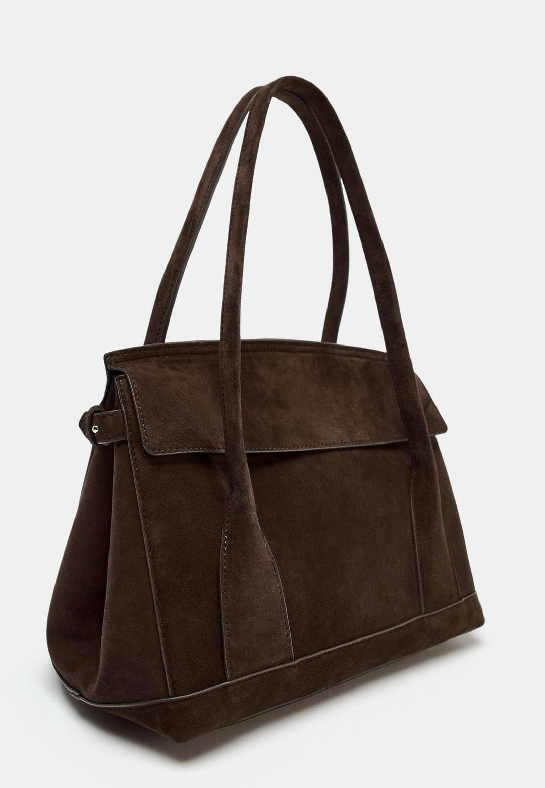 Zara Сумка Zara из замши — фото 2