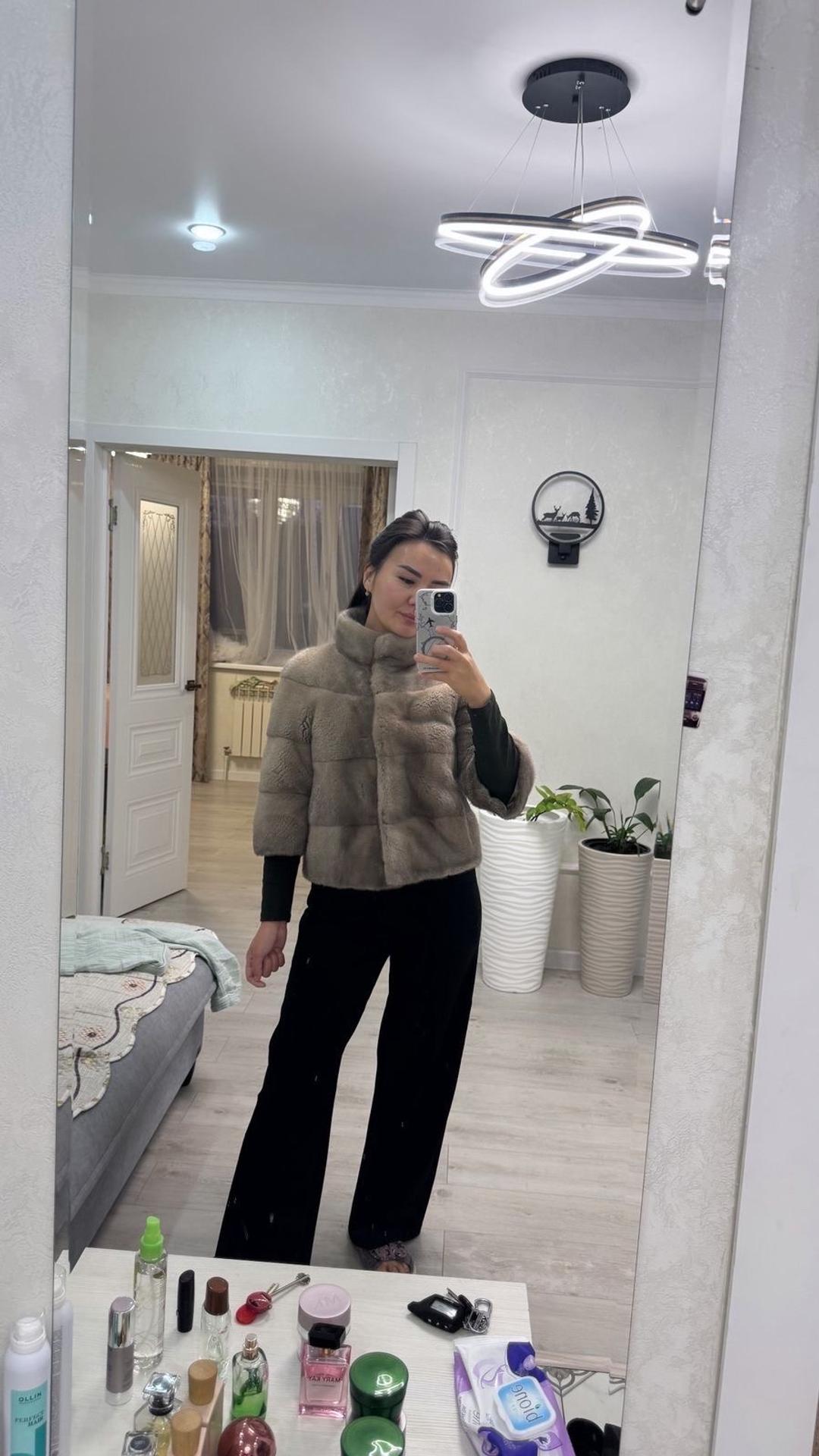 Saga Furs Шуба норковая — фото 2