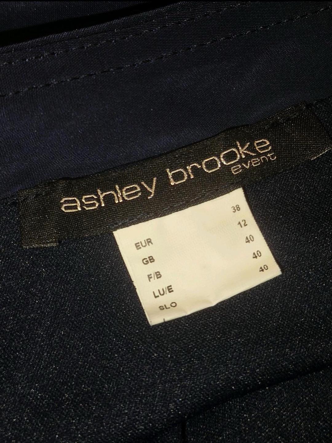 Ashley Brooke темно синее платье — фото 2