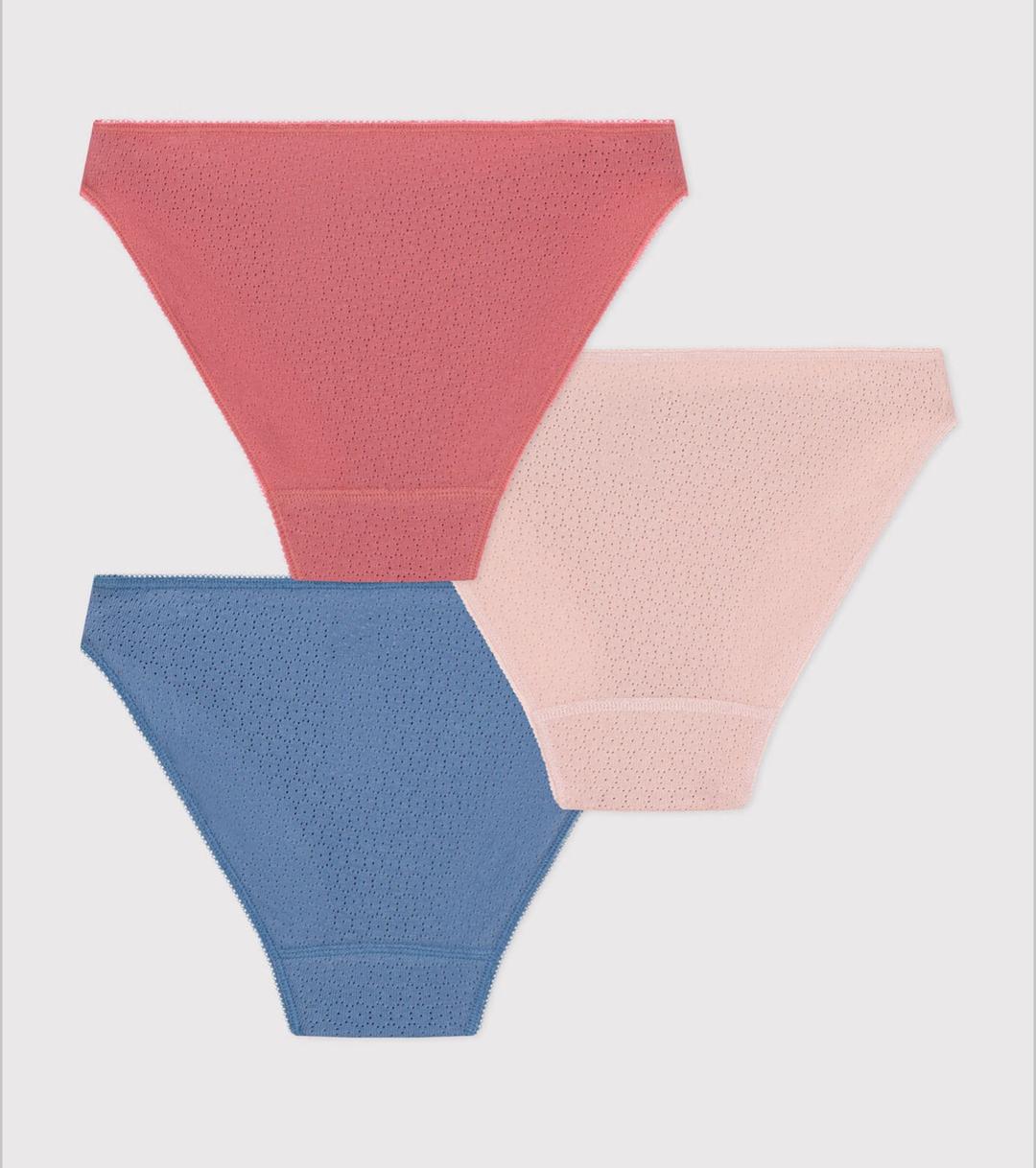 Petit Bateau Нижнее белье Набор из 3 трусиков Petit Bateau для девочек — фото 2