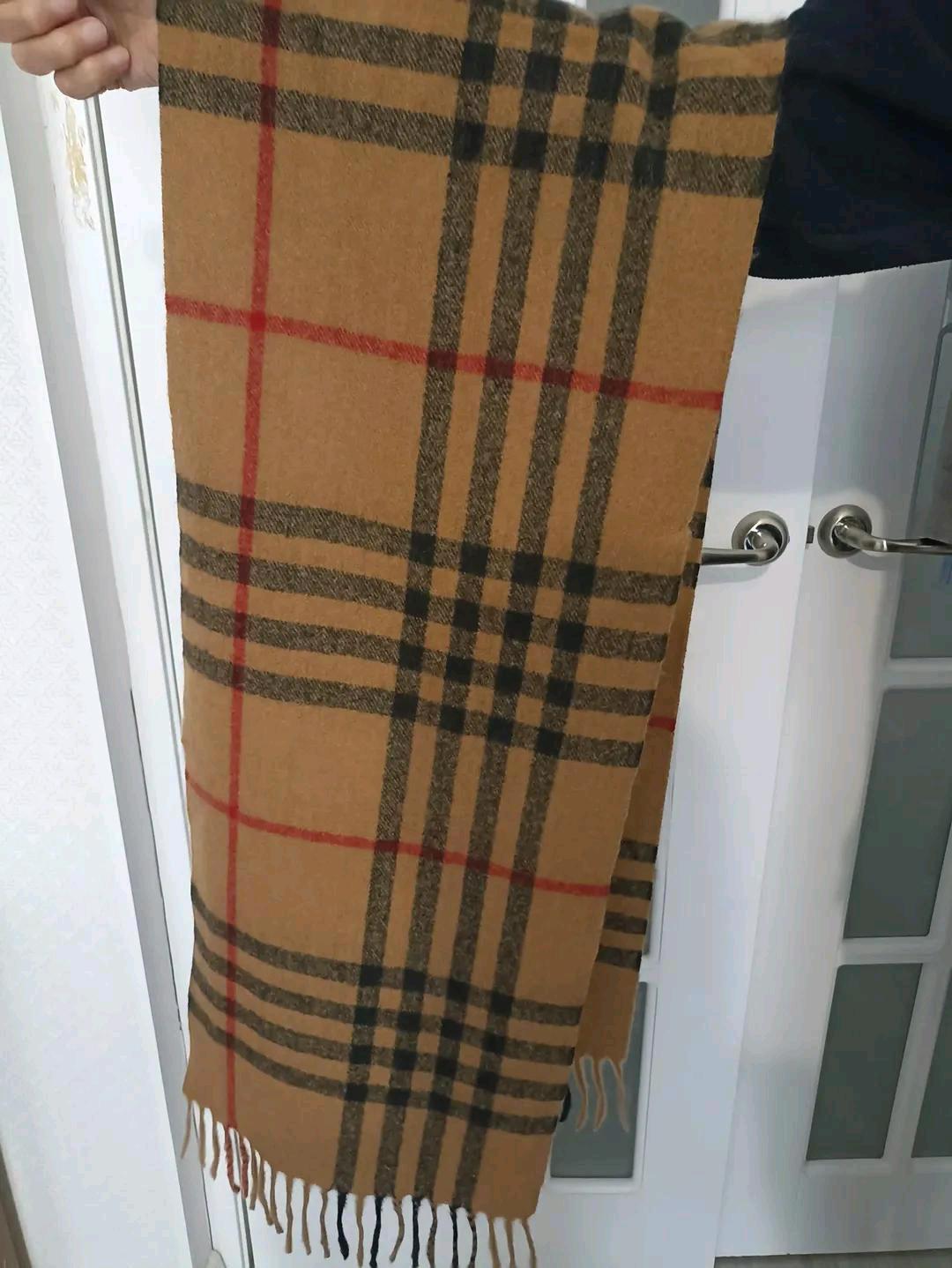 Нет бренда Осенний шарф в стиле Burberry — фото 2