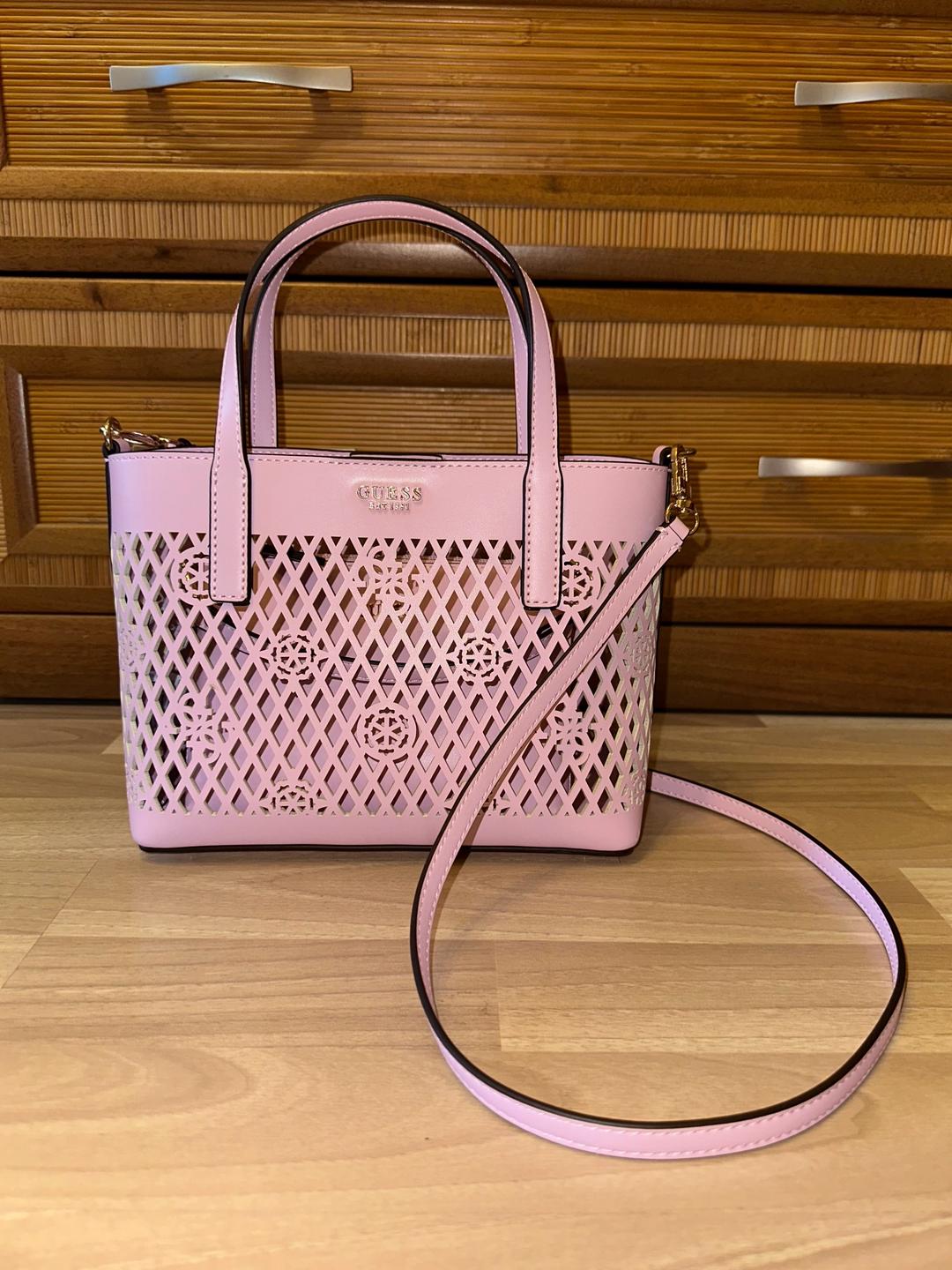 GUESS Сумка тоут letty mini с косметичкой — фото 2