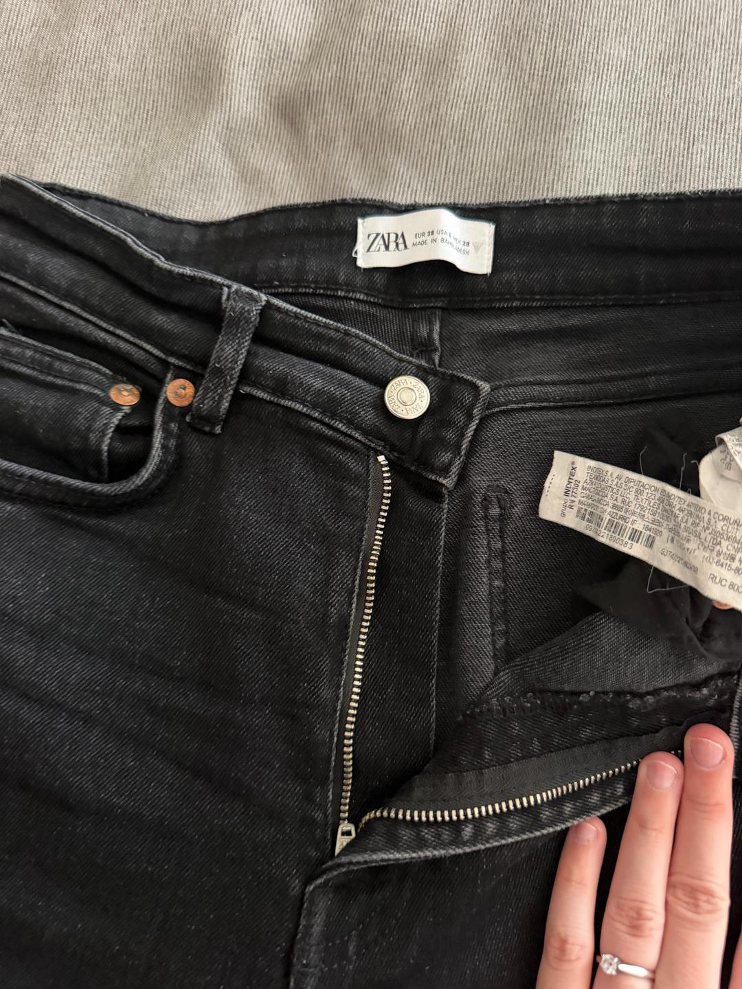 Zara Джинсы  черные Zara — фото 2
