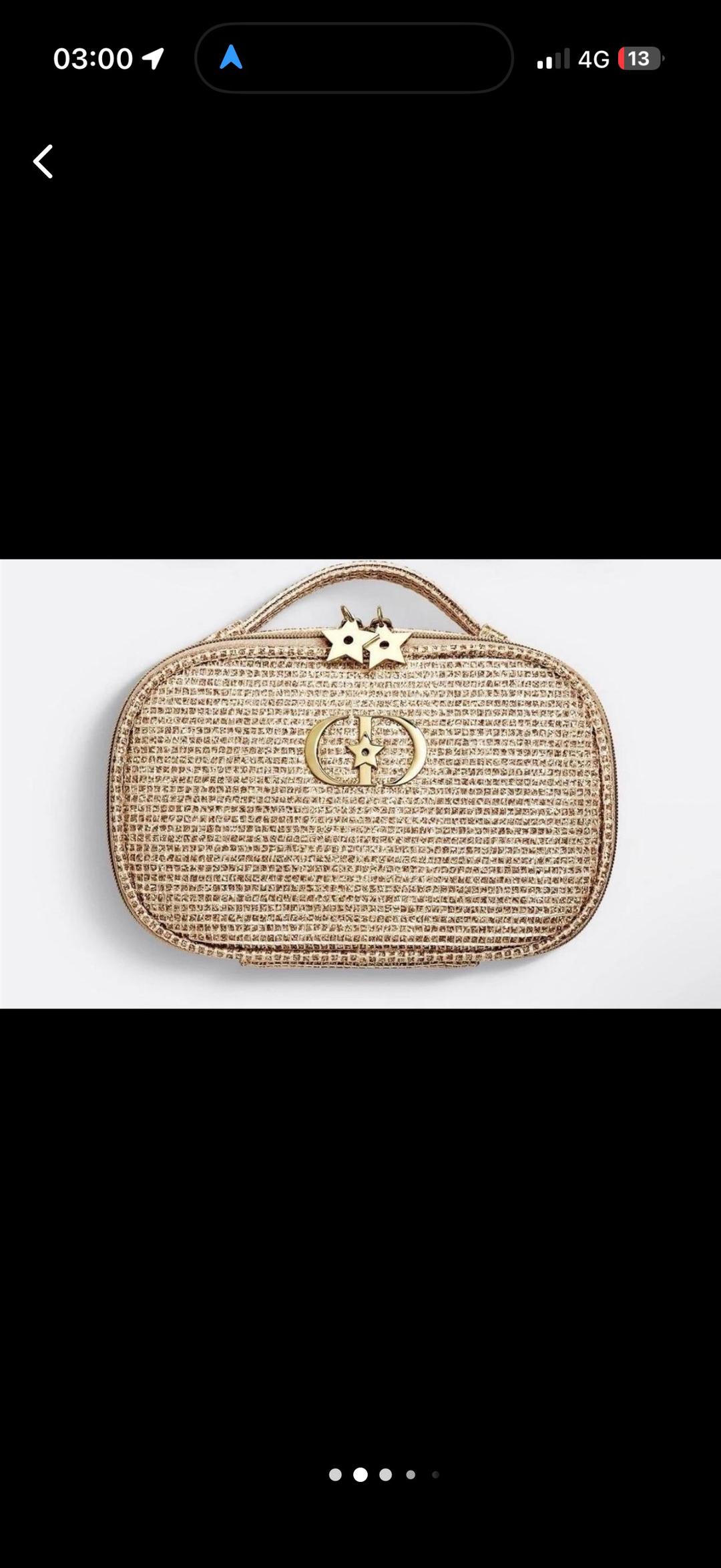 Dior Косметичка новая Dior оригинал — фото 2