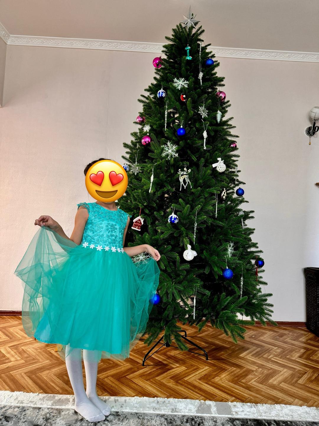 Нет бренда Нарядное платье для девочки — фото 2