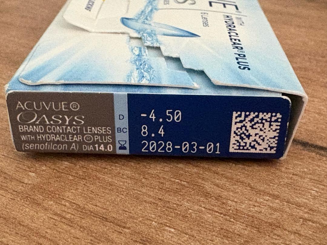 Acuvue Oasys Контактные линзы однодневные Acuvue Oasys — фото 2