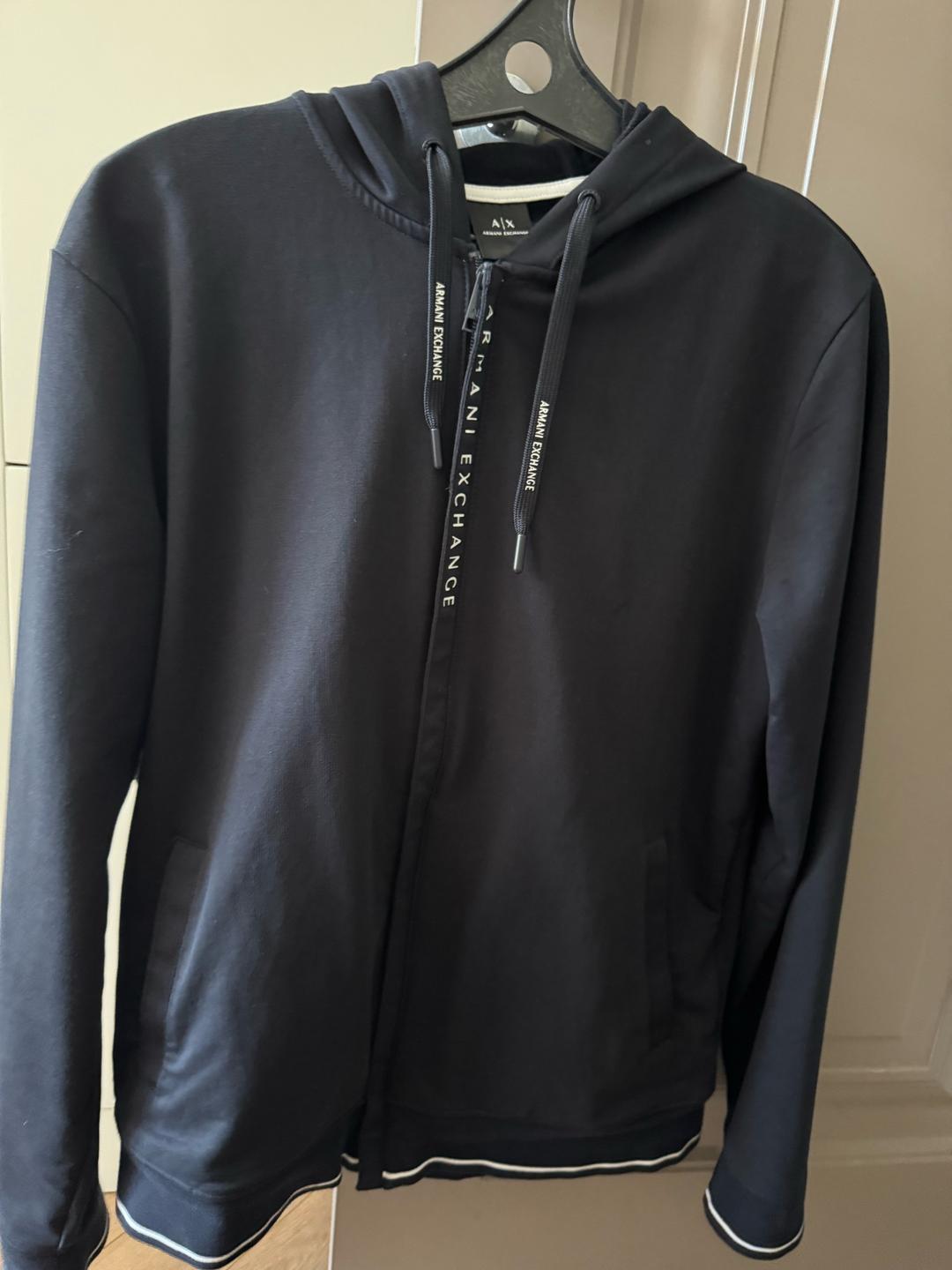 Armani Exchange Мужская Кофта на замке от бренда Armani Exchange, оригинал. — фото 2