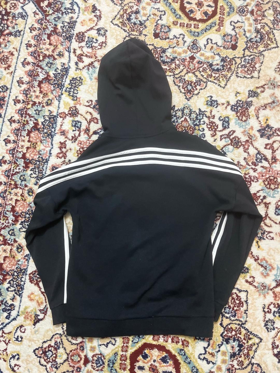 Adidas Черный Зип-Худи Adidas — фото 2