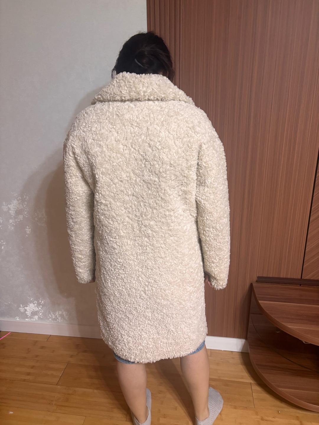 Нет бренда Пальто тедди — фото 2