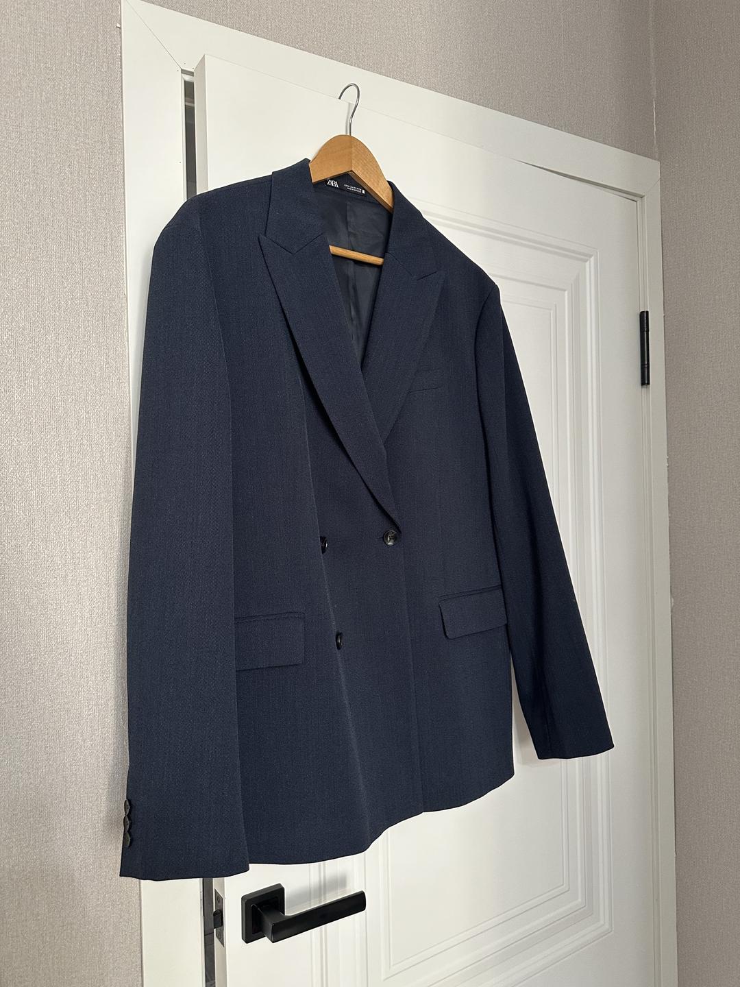 Zara Двубортный блейзер Zara Man — фото 2
