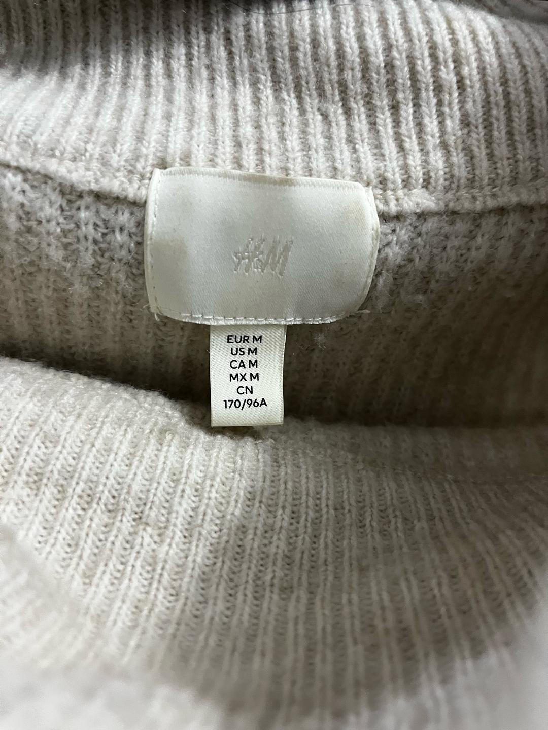 H&M Уютный свитер H&M с широким воротом — фото 2