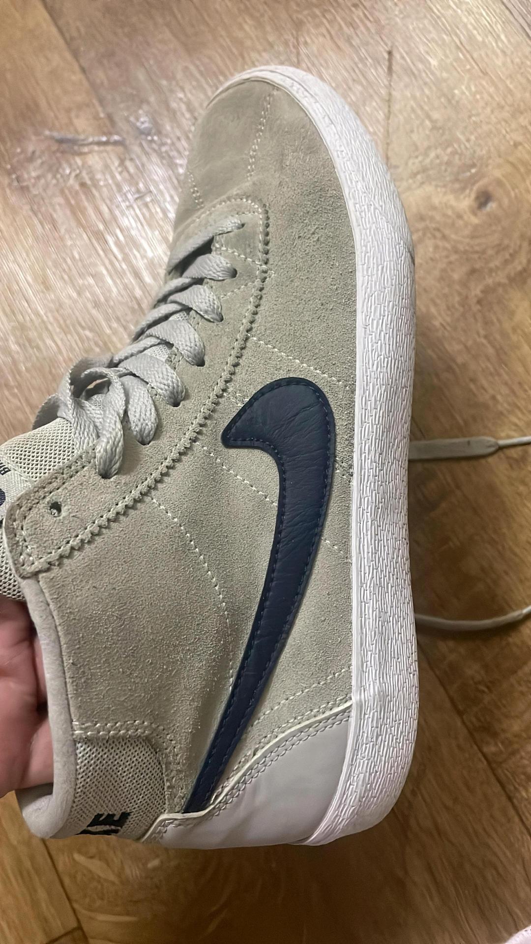 Nike Nike Bruin High SB 'Pure Platinum Obsidian'Favorite — фото 2