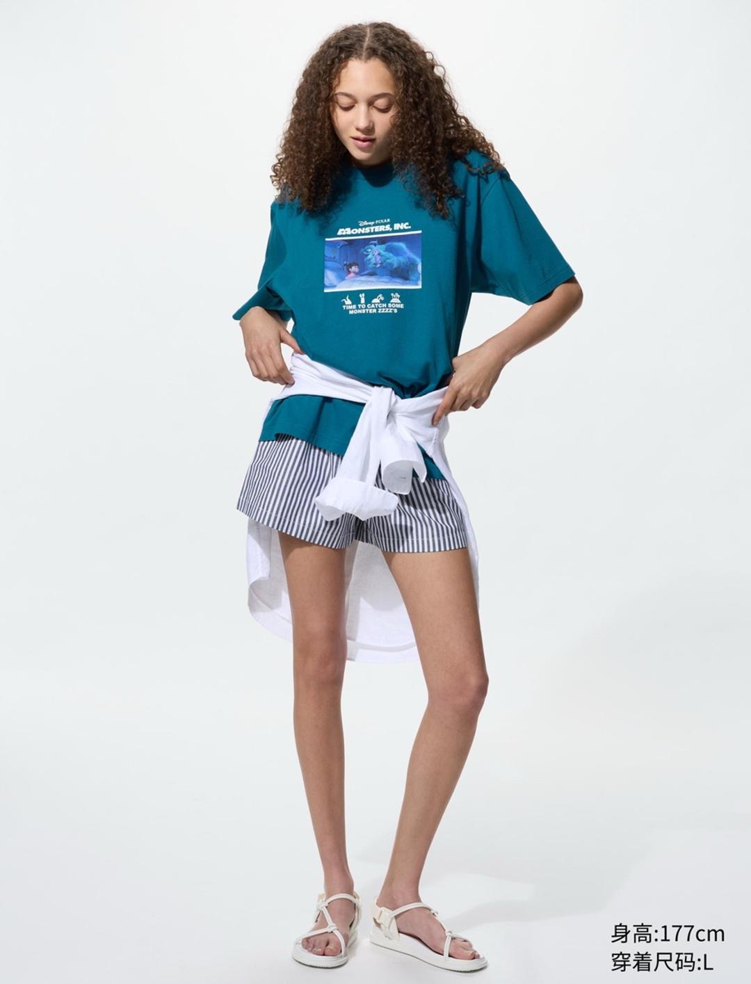Uniqlo Футболка с принтом Disney Monsters Inc. От Uniqlo — фото 2