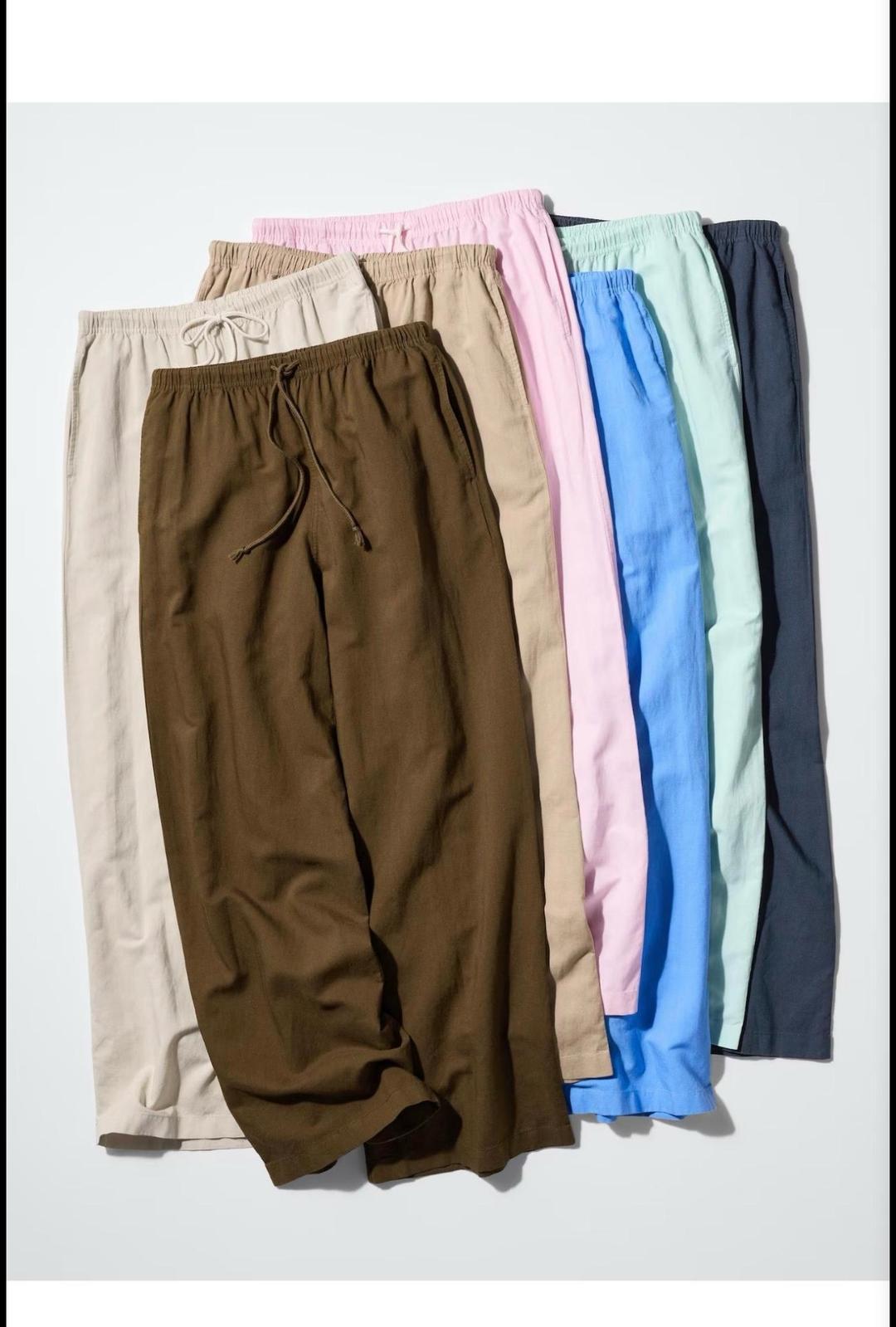 Uniqlo Штаны юникло цвет темно синий — фото 2