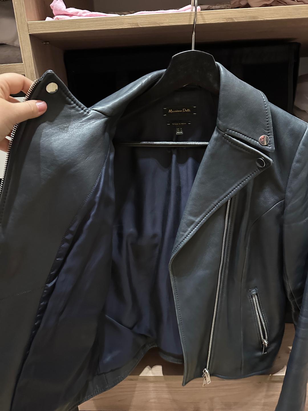 Massimo Dutti Кожаная куртка Massimo Dutti — фото 2
