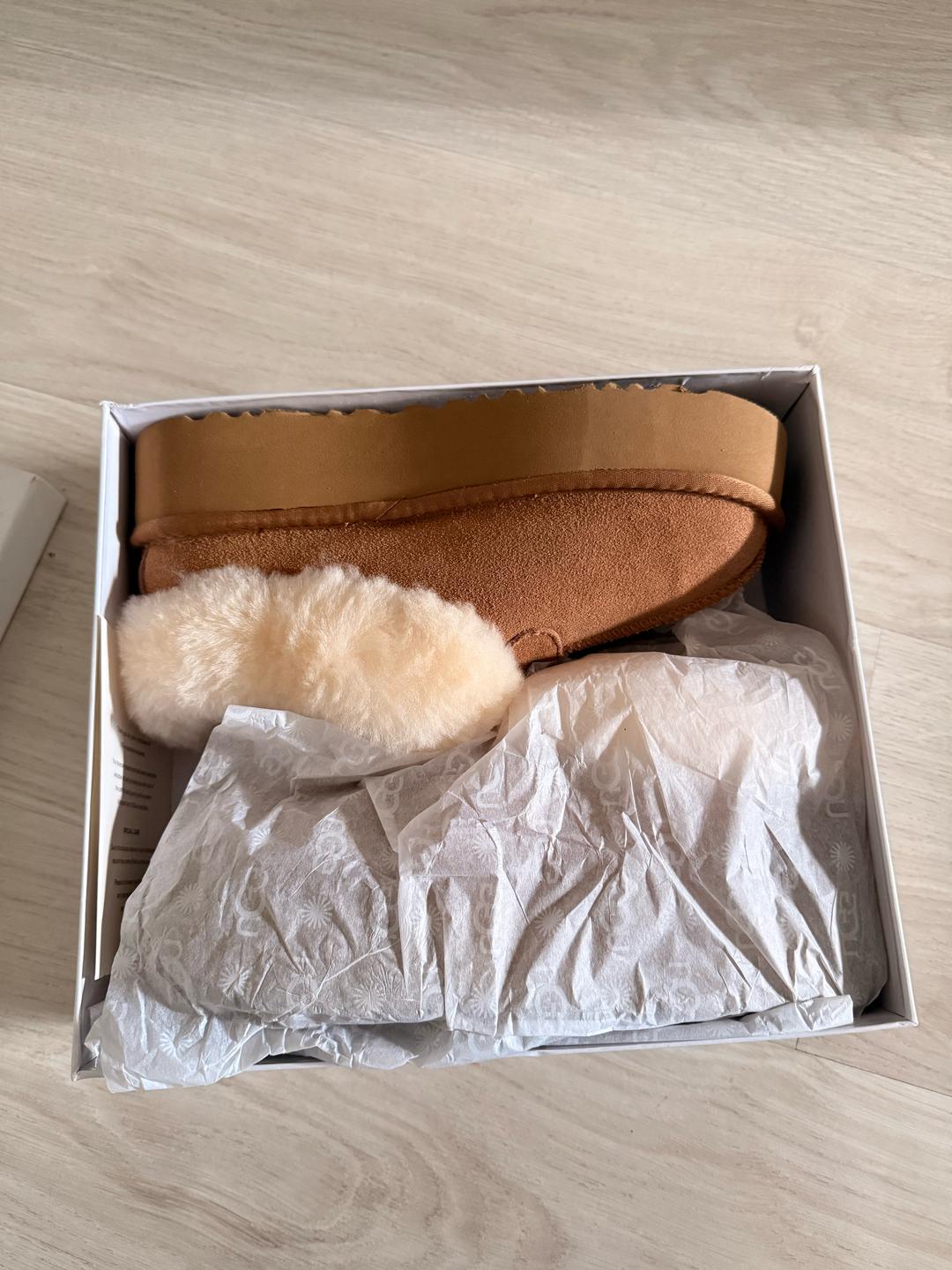 UGG UGG тапочки на платформе — фото 2