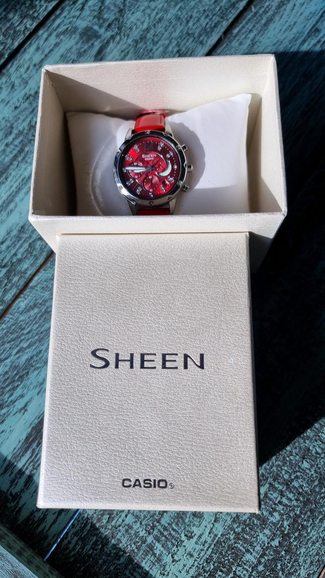 Casio Брендовые женские часы Casio Sheen оригинал, отличное состояние. — фото 2