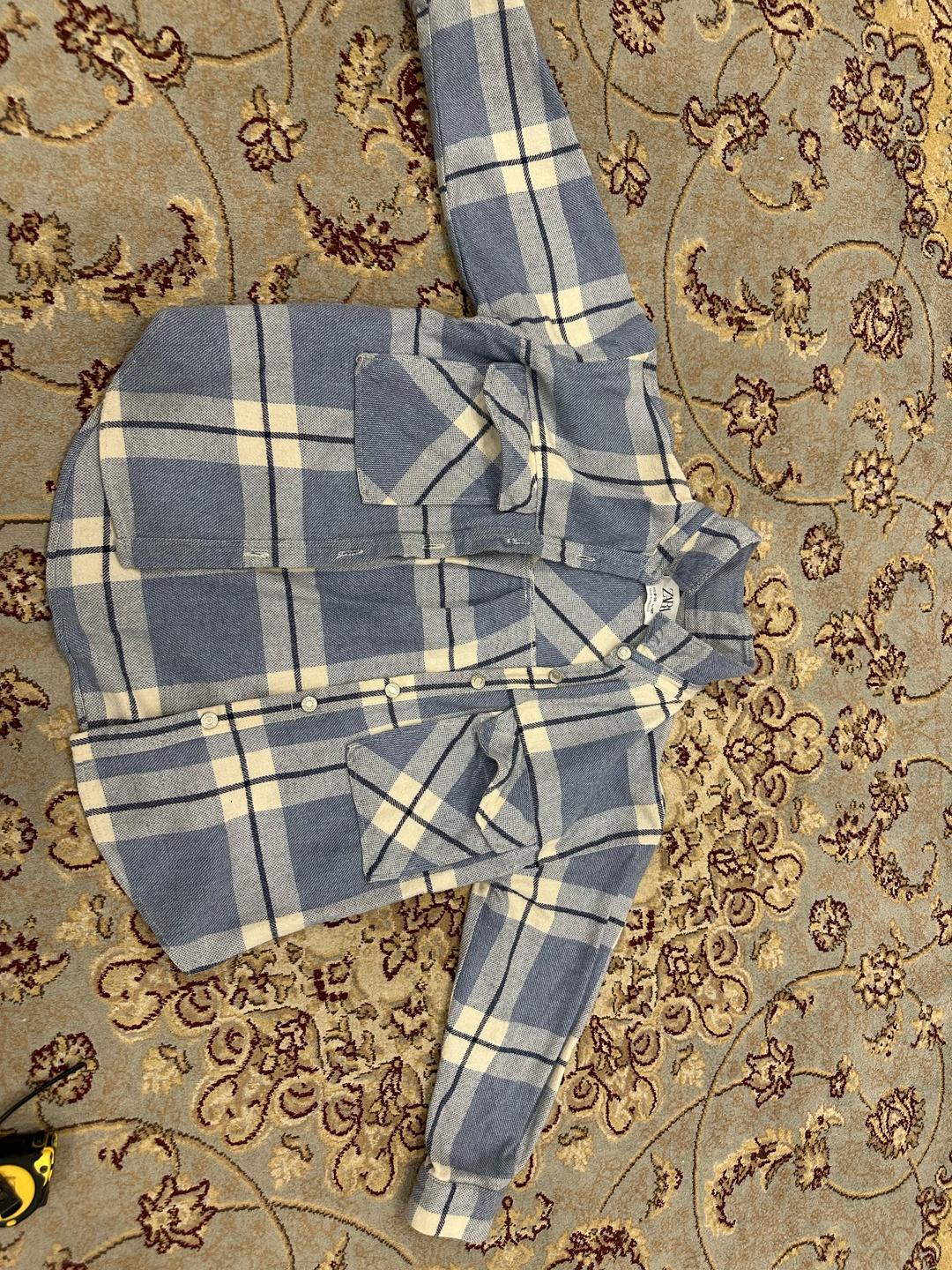Zara ZARA Рубашка в клетку — фото 2