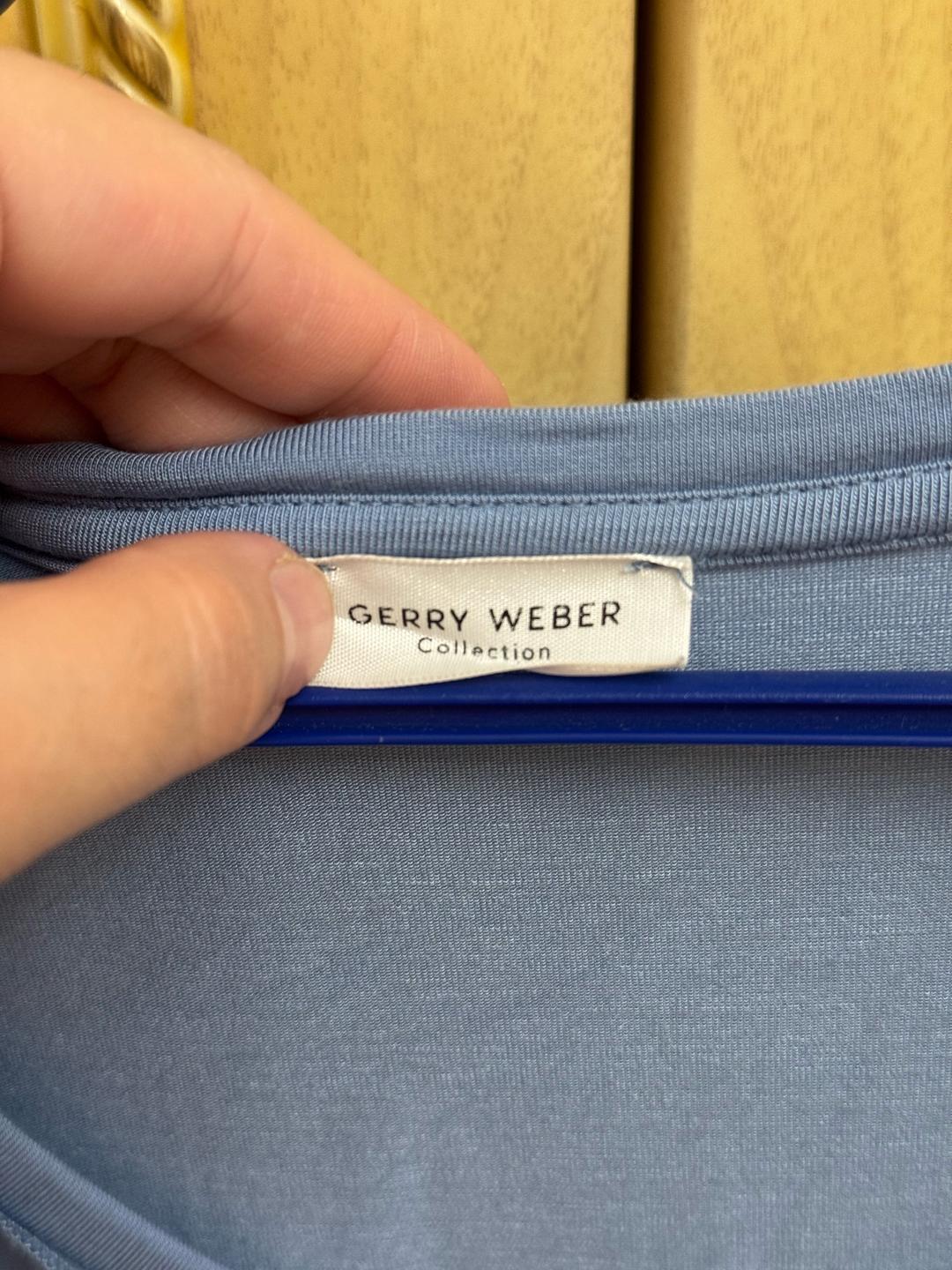 Gerry Weber Голубая футболка — фото 2