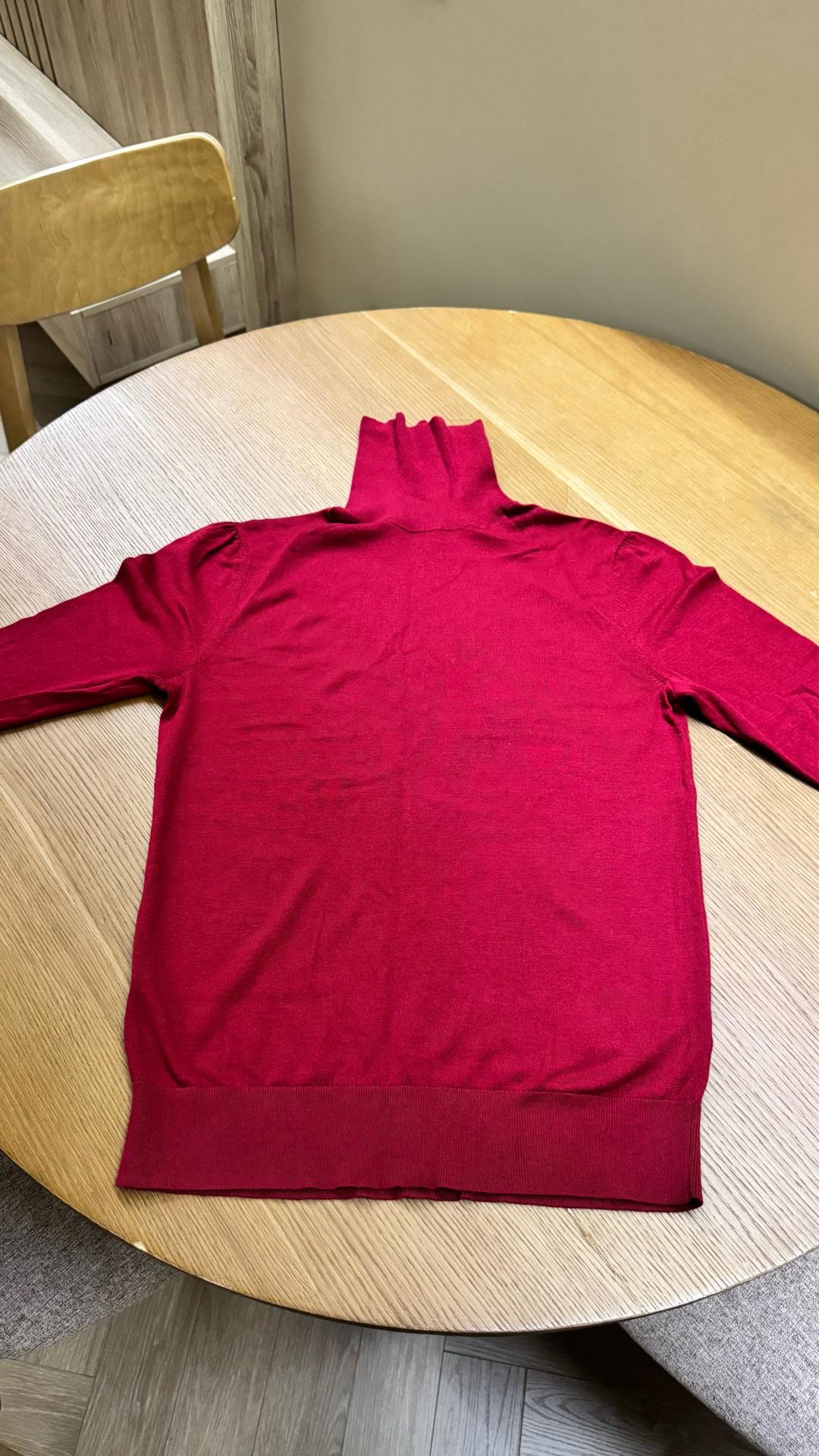 Massimo Dutti Водолазка Massimo Dutti из шелка и шерсти — фото 2