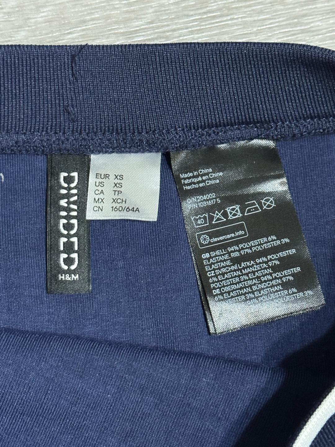 H&M Синяя юбка h&m — фото 2