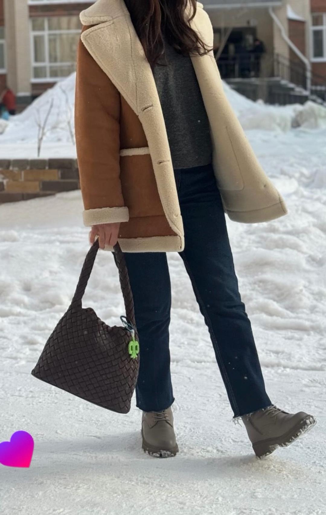 Zara Дубленка ZARA — фото 2