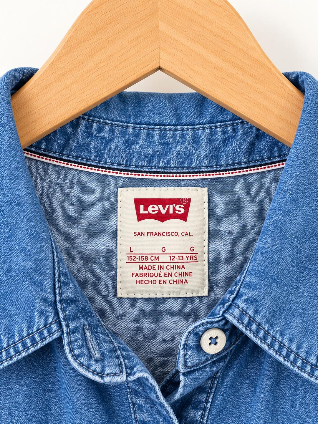 Levi's Джинсовая рубашка Levi's с баской 💙✨ — фото 2