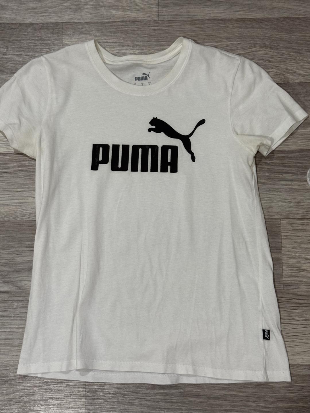 Puma Белая футболка Puma — фото 2