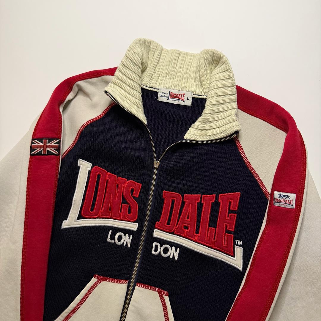 Lonsdale толстовка Lonsdale на молнии с воротником-стойкой — фото 2