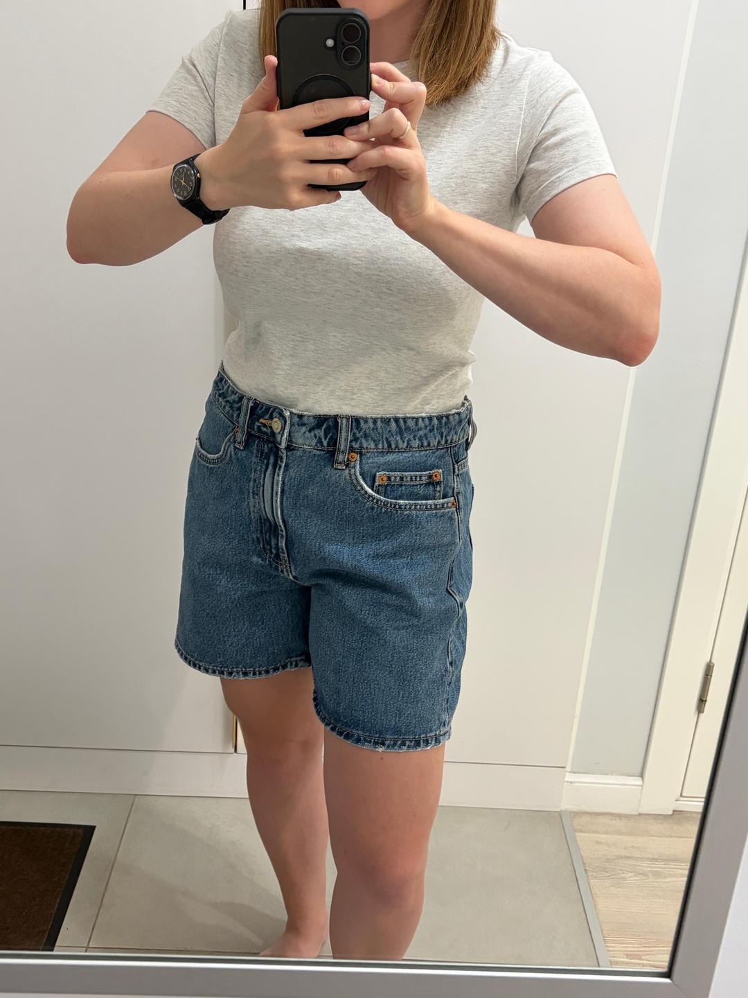 Zara Джинсовые шорты ZARA — фото 2