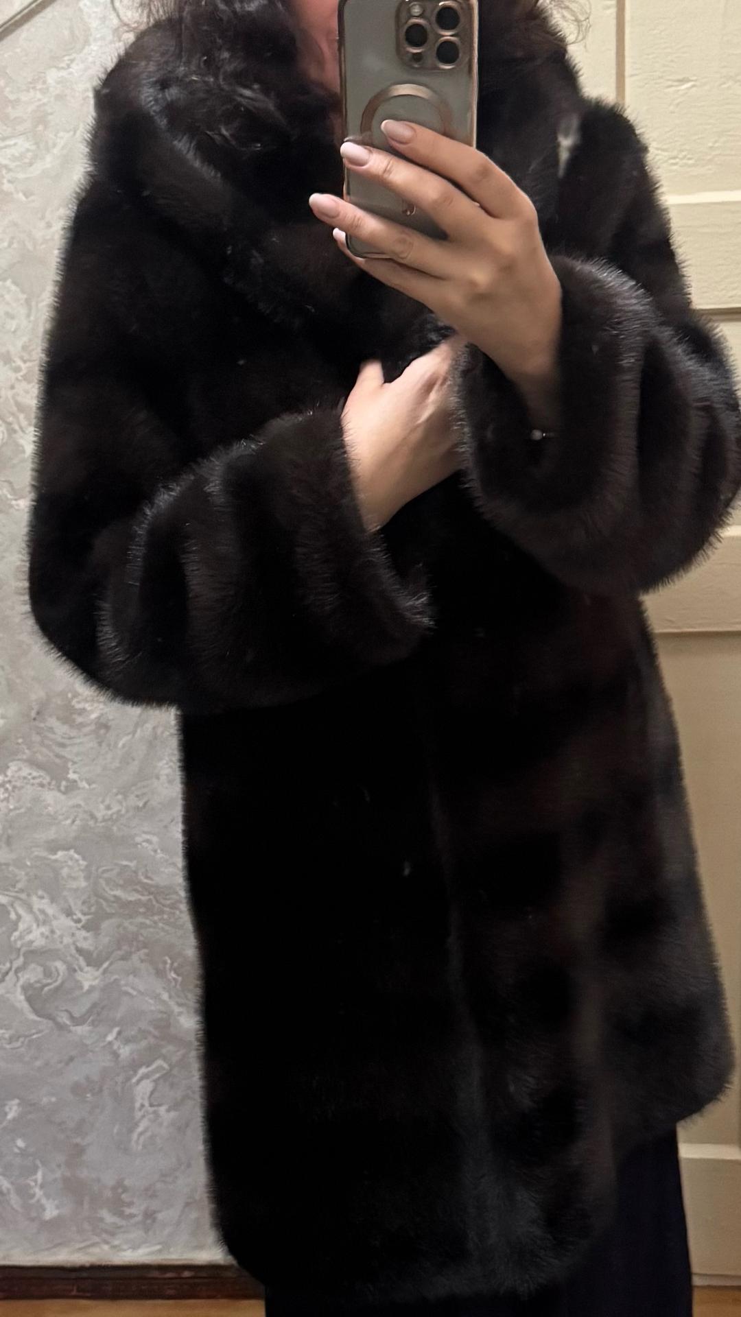 Нет бренда Шуба из искусственного меха — фото 2