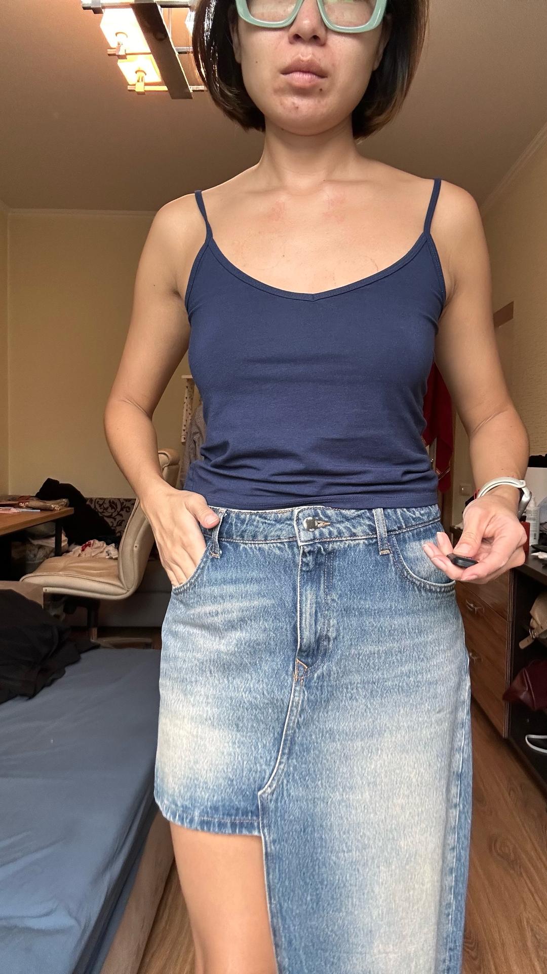 Zara Юбка zara ассиметрия — фото 2