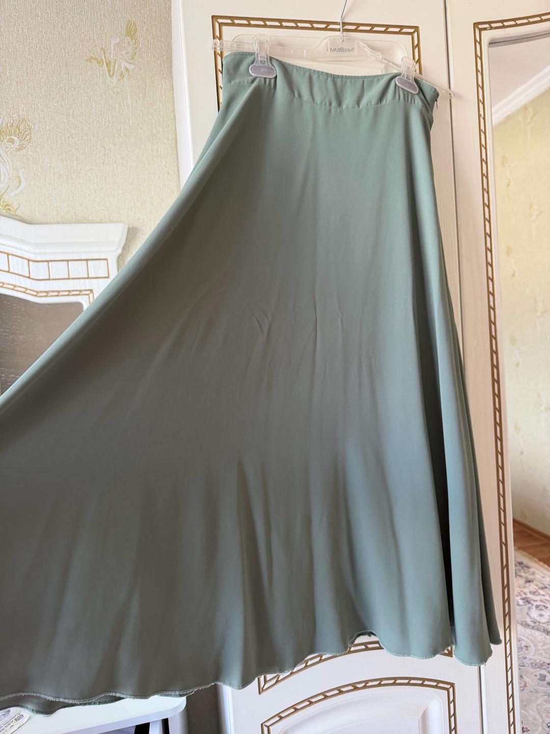 Aisha Duken Юбка макси креп шифон — фото 2