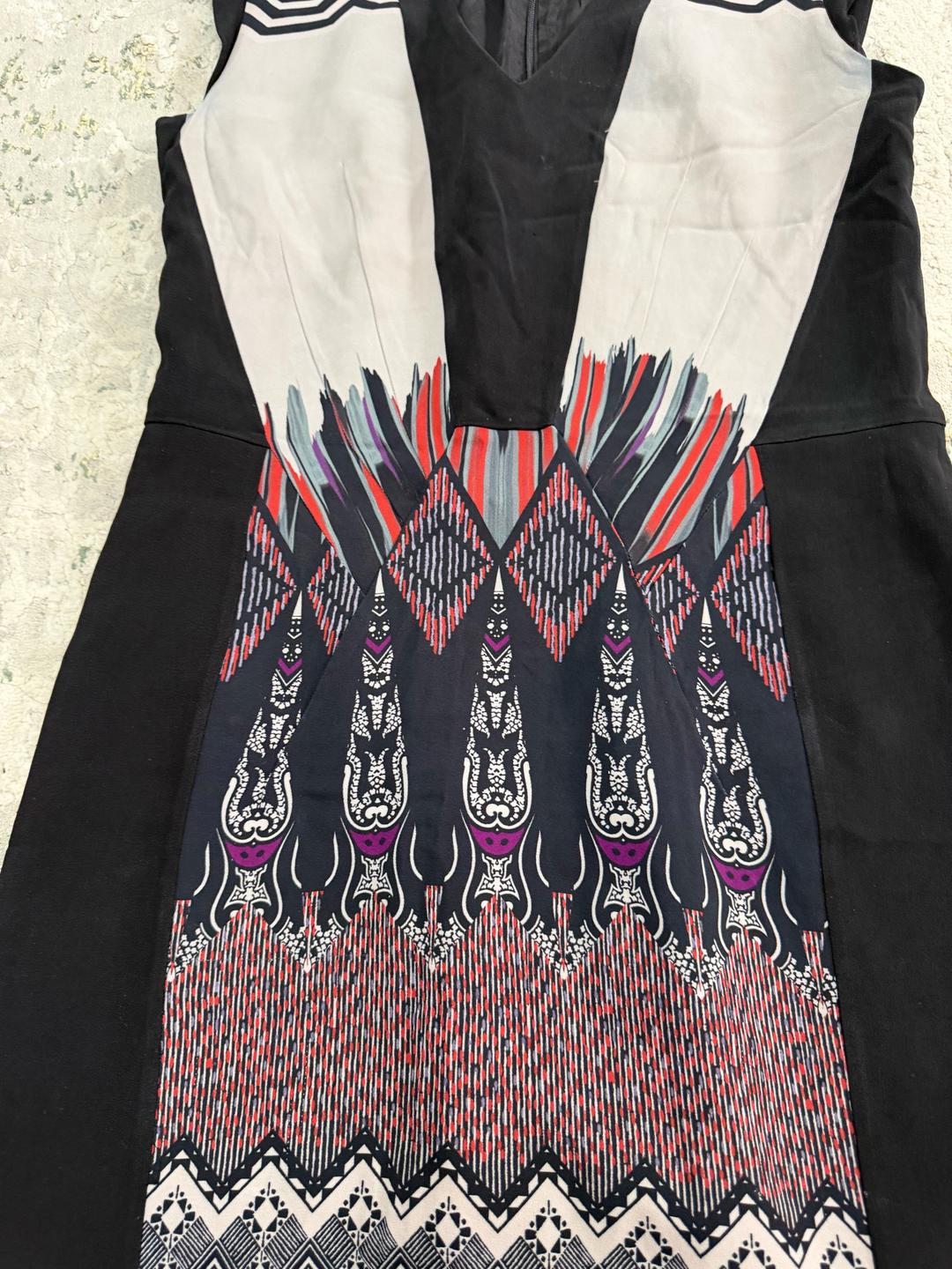 Etro Платье-футляр Etro с этническим принтом (как у Анхелики Риверы) — фото 2